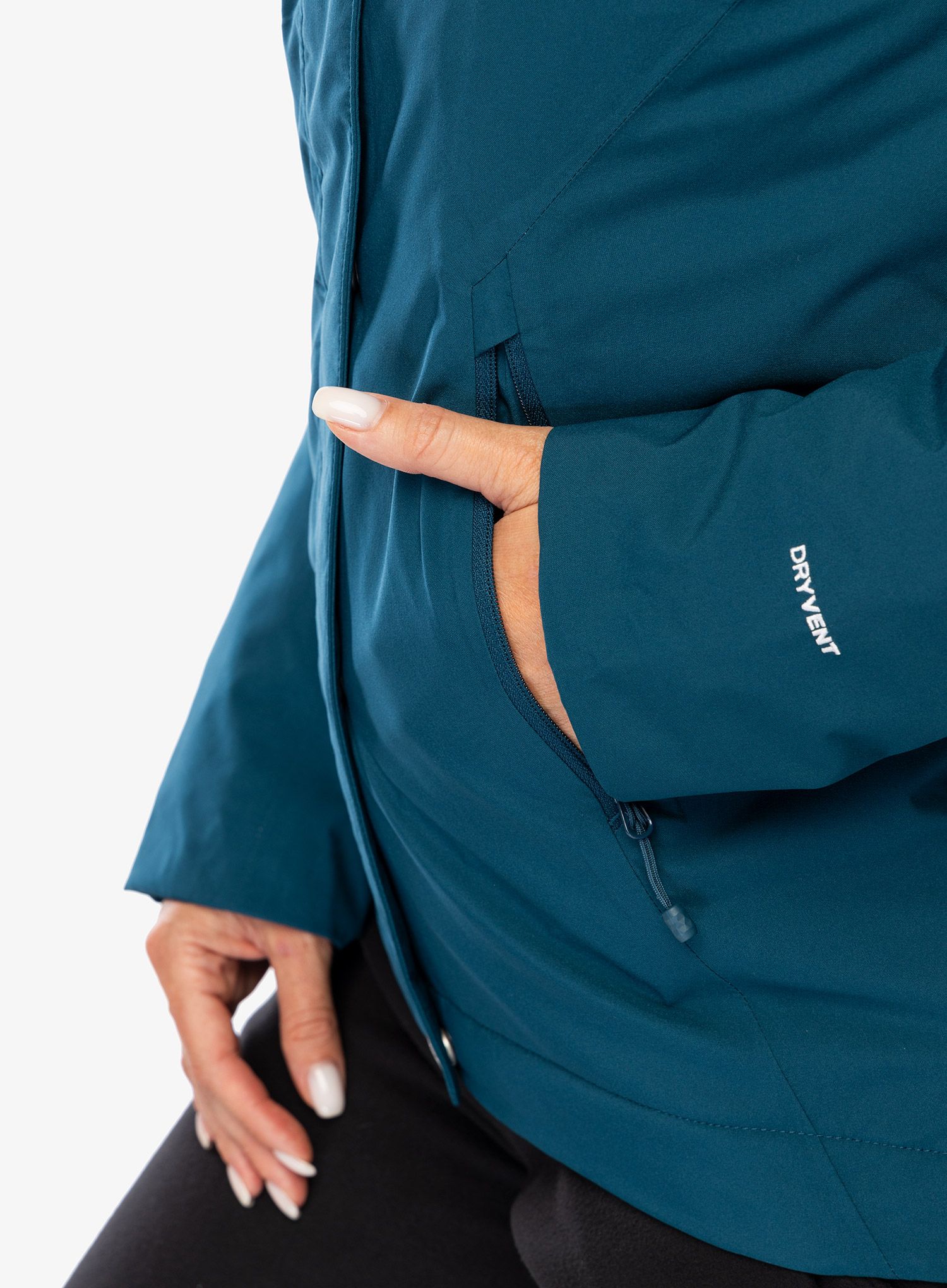 Dámská bunda The North Face Inlux Insulated Jacket - midnight petrol
