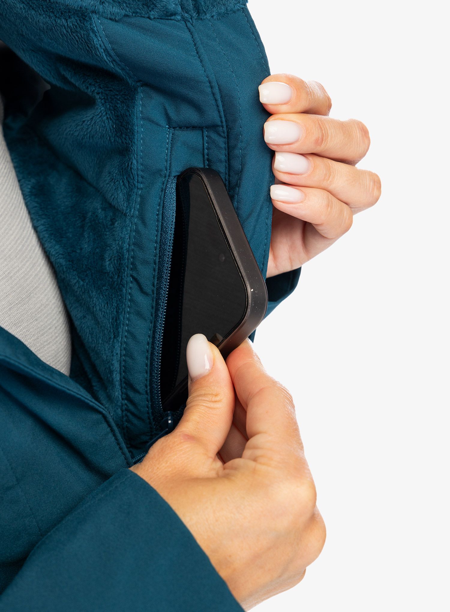 Dámská bunda The North Face Inlux Insulated Jacket - midnight petrol