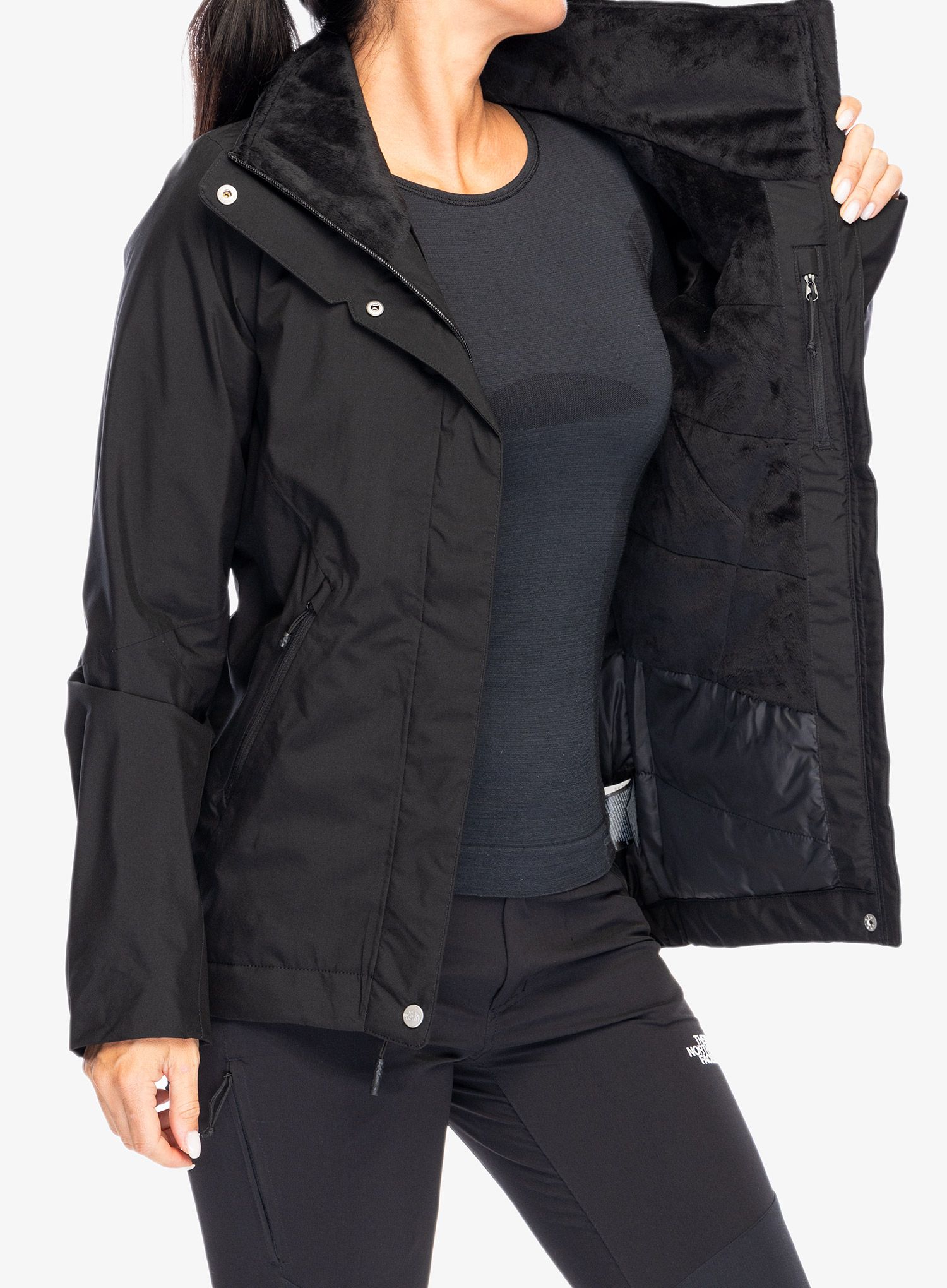 Dámská bunda The North Face Inlux Insulated Jacket - tnf black
