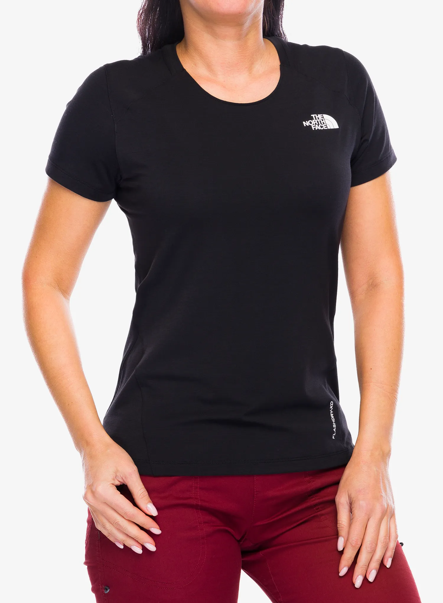 Dámské tričko The North Face Lightning Alpine S/S Tee - tnf black