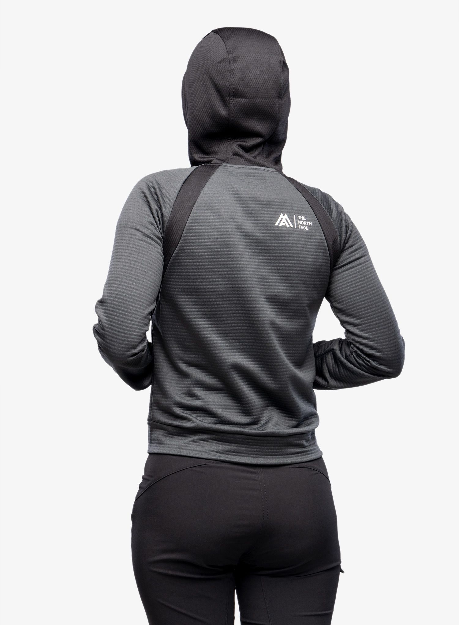 Dámská mikina na zip The North Face Ma Full Zip Fleece - grey/black