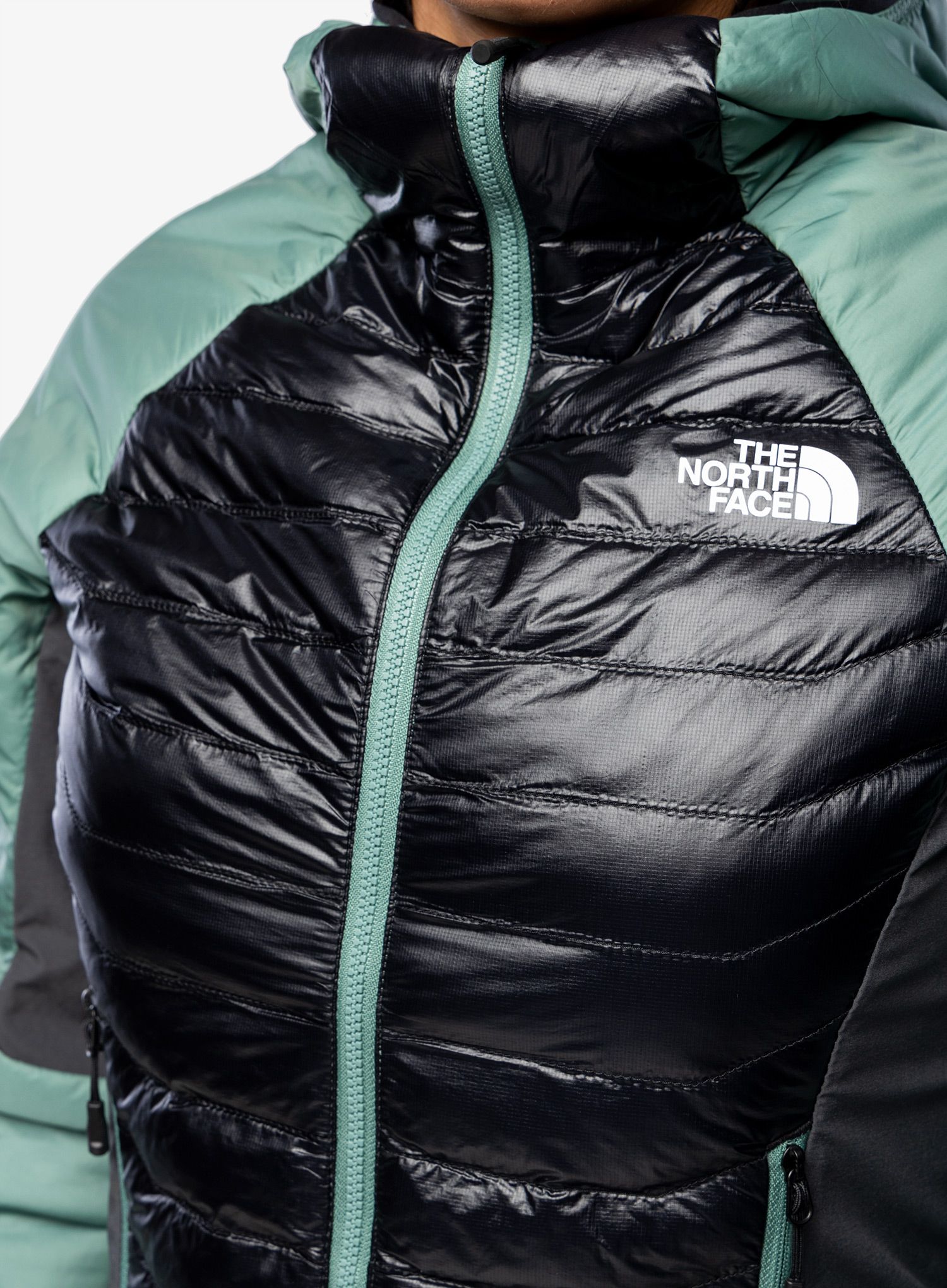 Dámská bunda The North Face Macugnaga Hybrid Insulation - dark sage/black