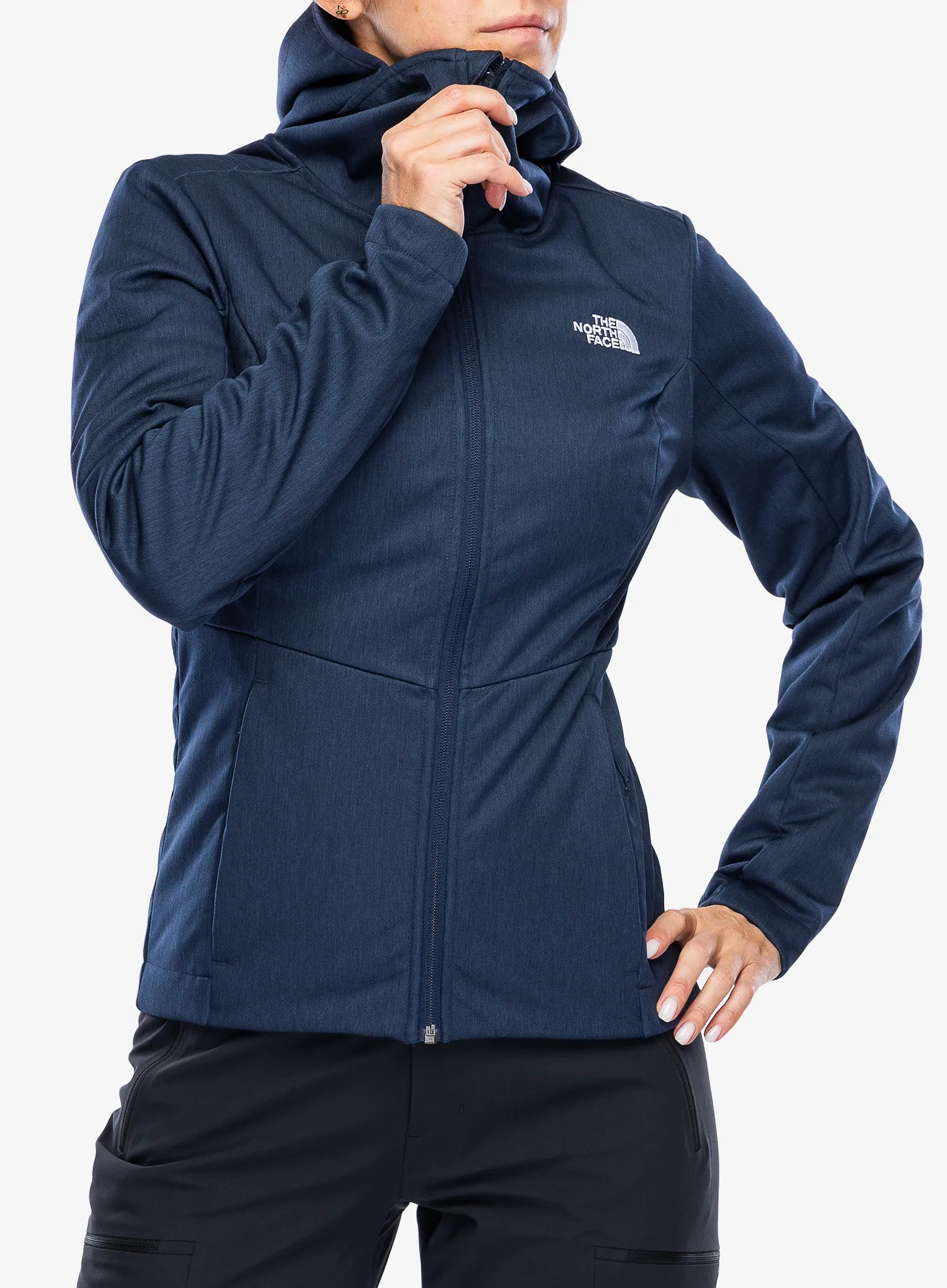 Softshellová bunda dámská The North Face Quest Highloft Soft Shell - summit navy heather