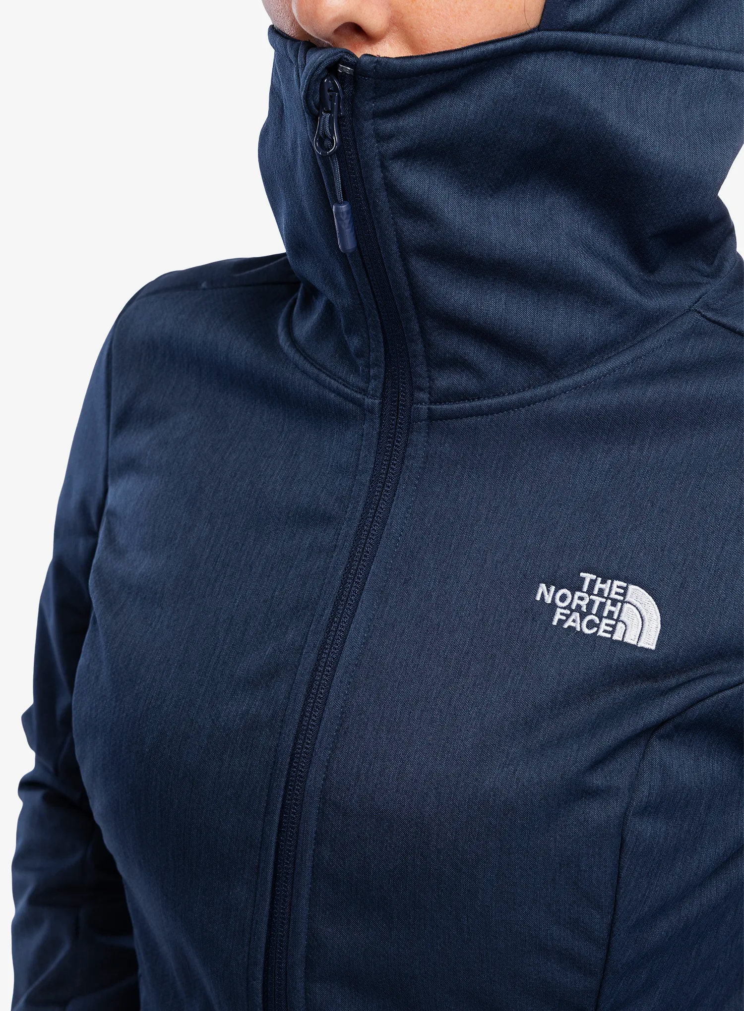 Softshellová bunda dámská The North Face Quest Highloft Soft Shell - summit navy heather