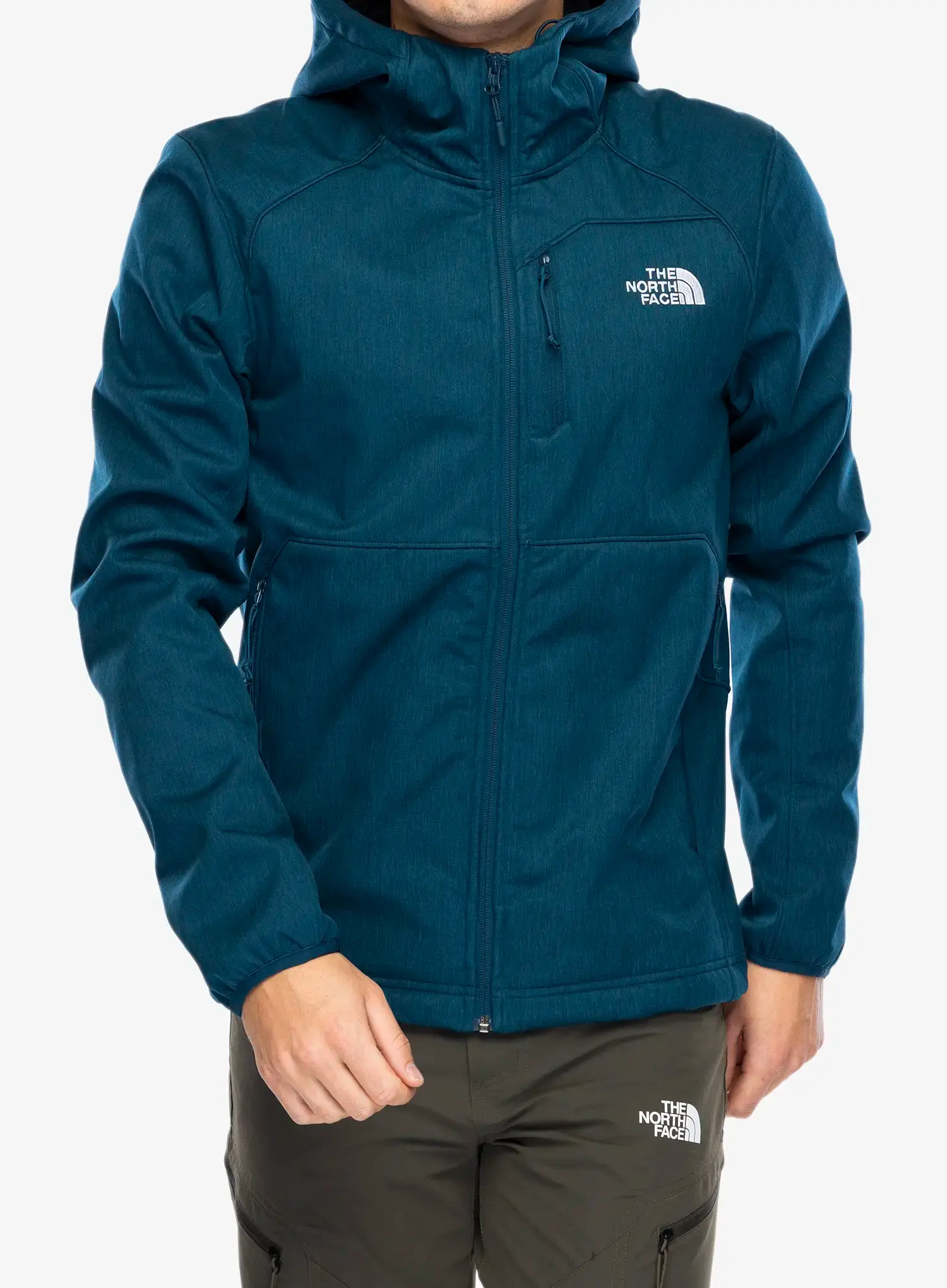 Softshellová bunda The North Face Quest Hooded Softshell - midnight petrol dark heather