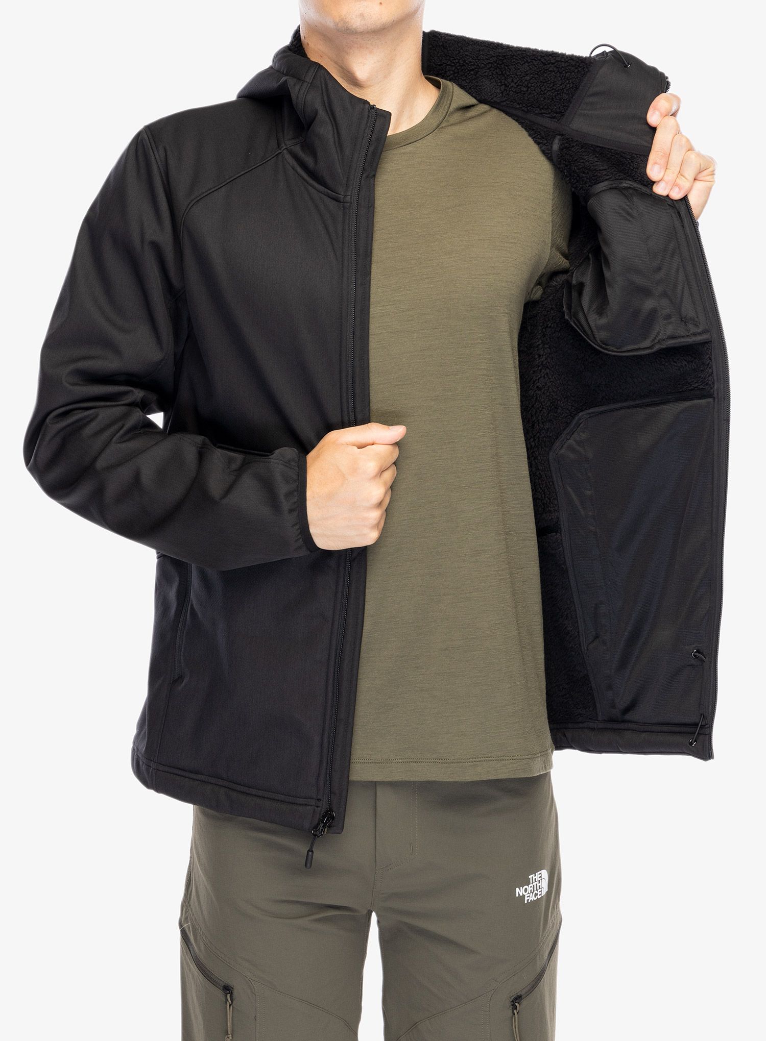 Softshellová bunda The North Face Quest Hooded Softshell - tnf black