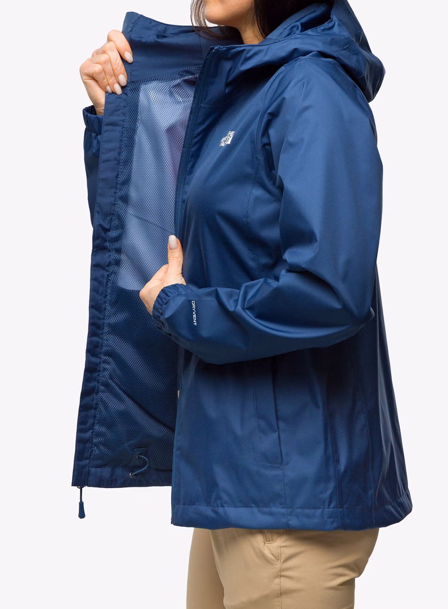 Dámská bunda na hory The North Face Quest Jacket - shady blue/tnf white