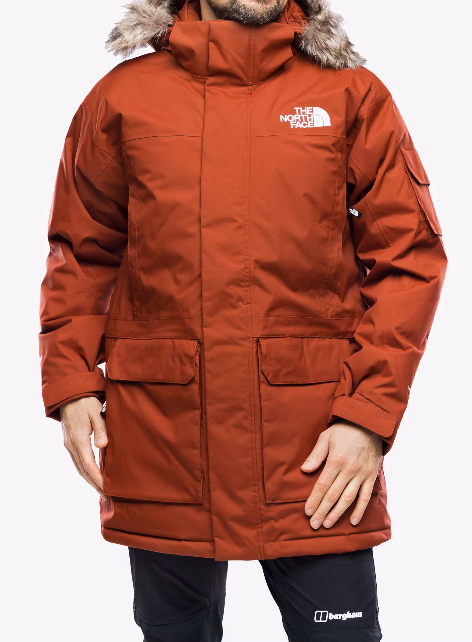 Zimní bunda The North Face Recycled Mcmurdo - brandy brown