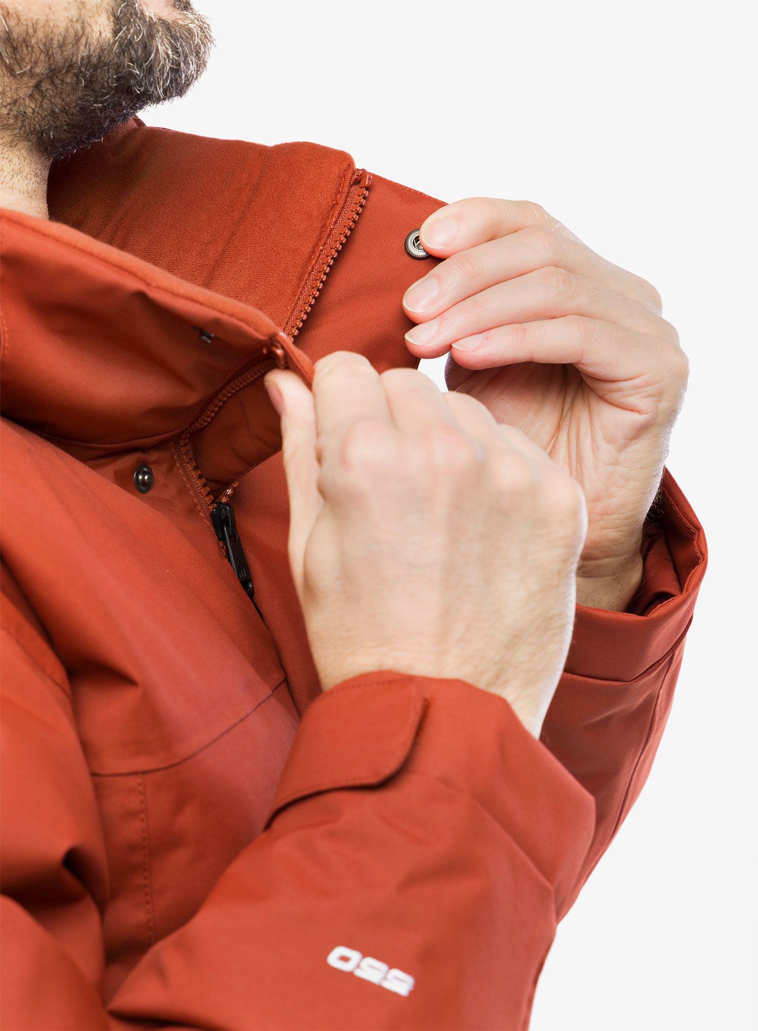 Zimní bunda The North Face Recycled Mcmurdo - brandy brown