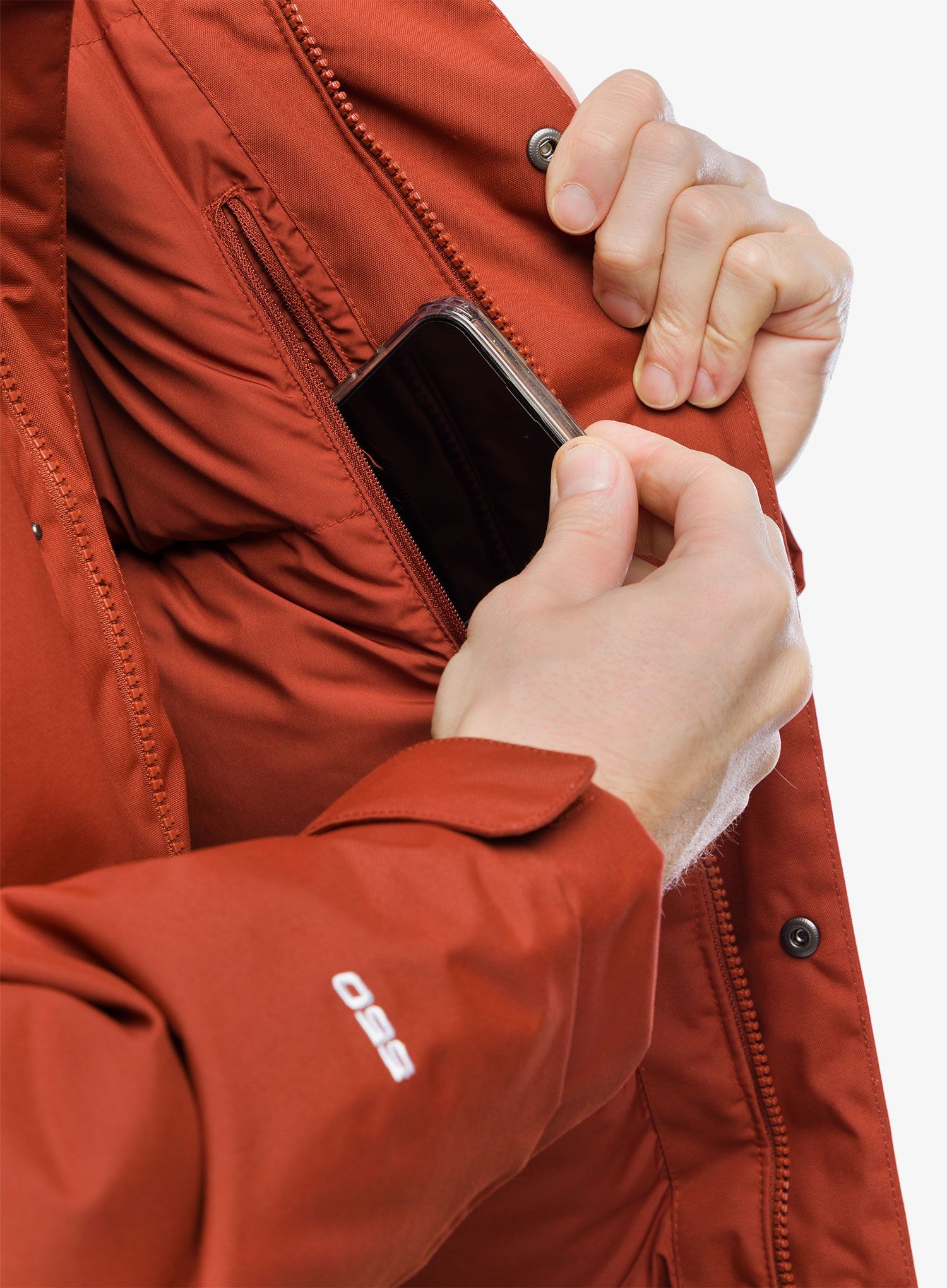 Zimní bunda The North Face Recycled Mcmurdo - brandy brown