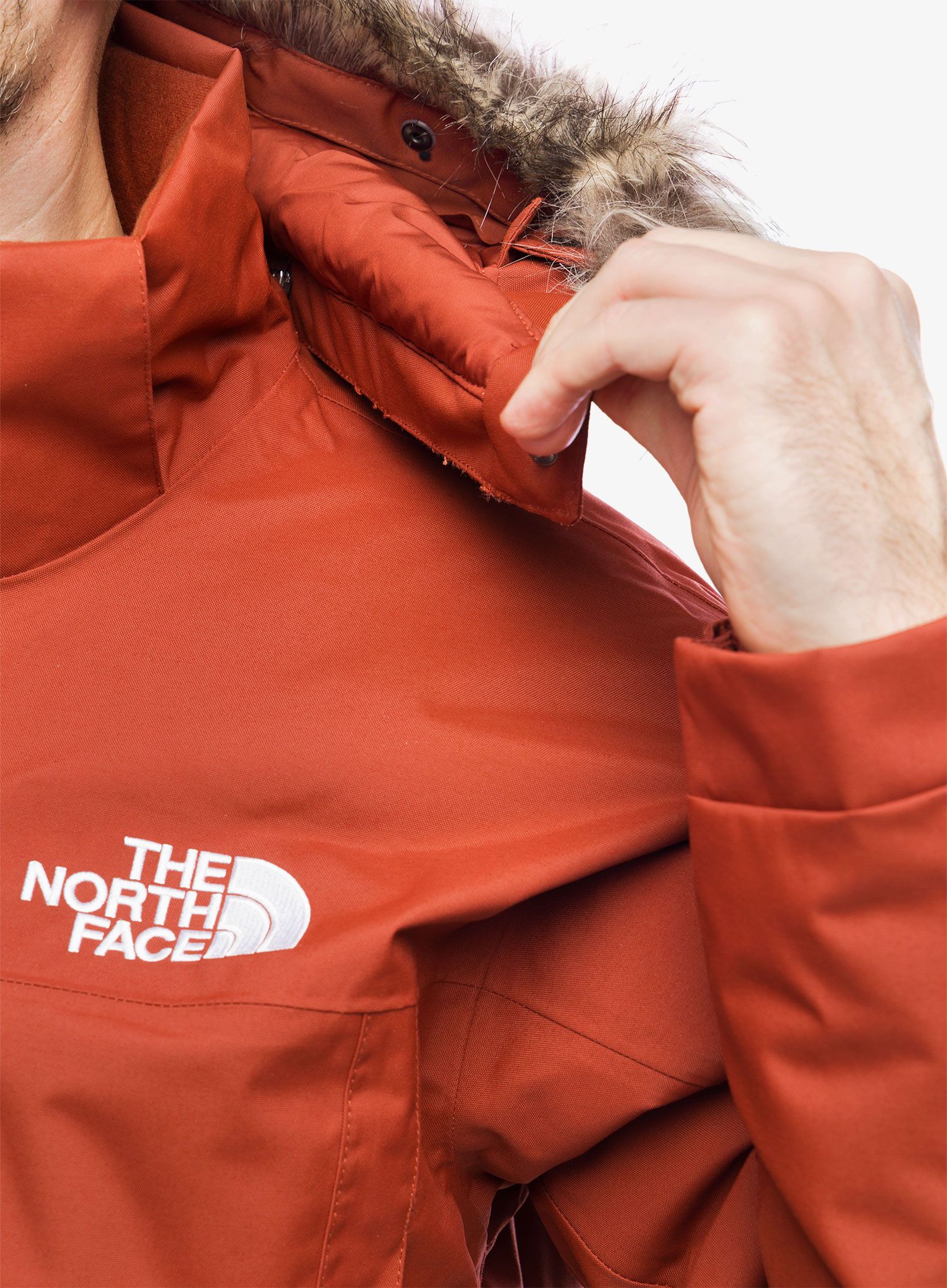 Zimní bunda The North Face Recycled Mcmurdo - brandy brown