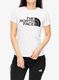 Bavlněné tričko dámské The North Face S/S Easy Tee - tnf white