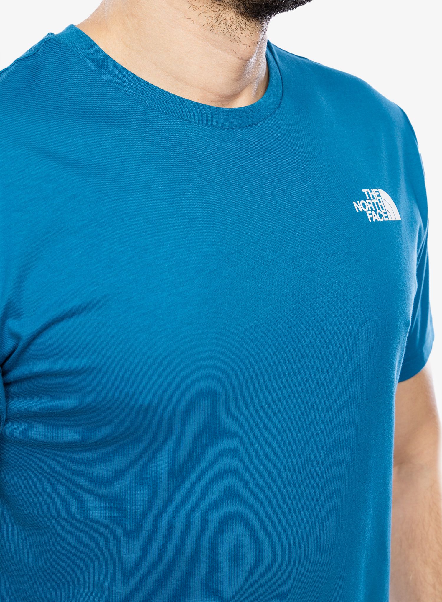 Bavlněné tričko The North Face S/S Redbox Celebration Tee - adriatic blue