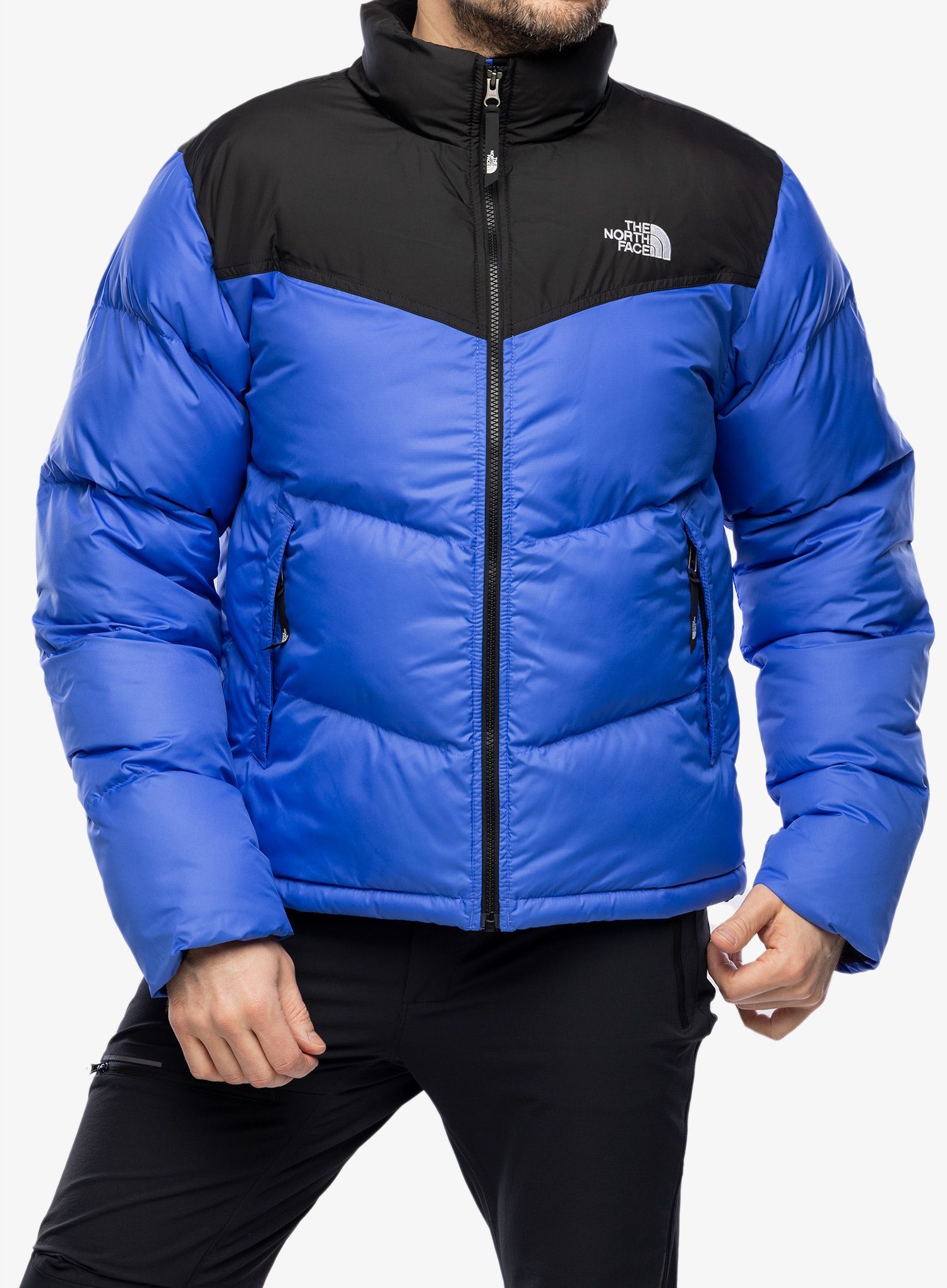 Zateplená bunda The North Face Saikuru Jacket - solar blue