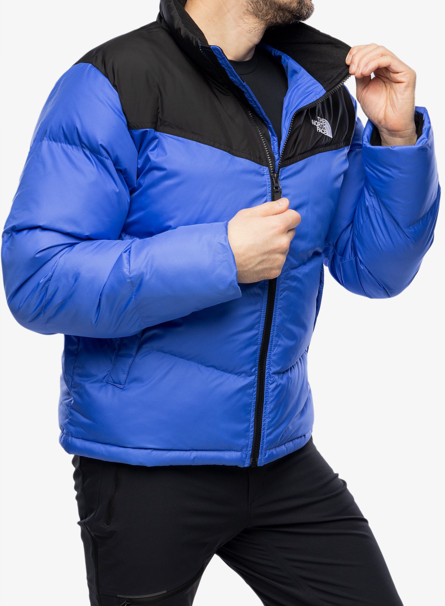 Zateplená bunda The North Face Saikuru Jacket - solar blue