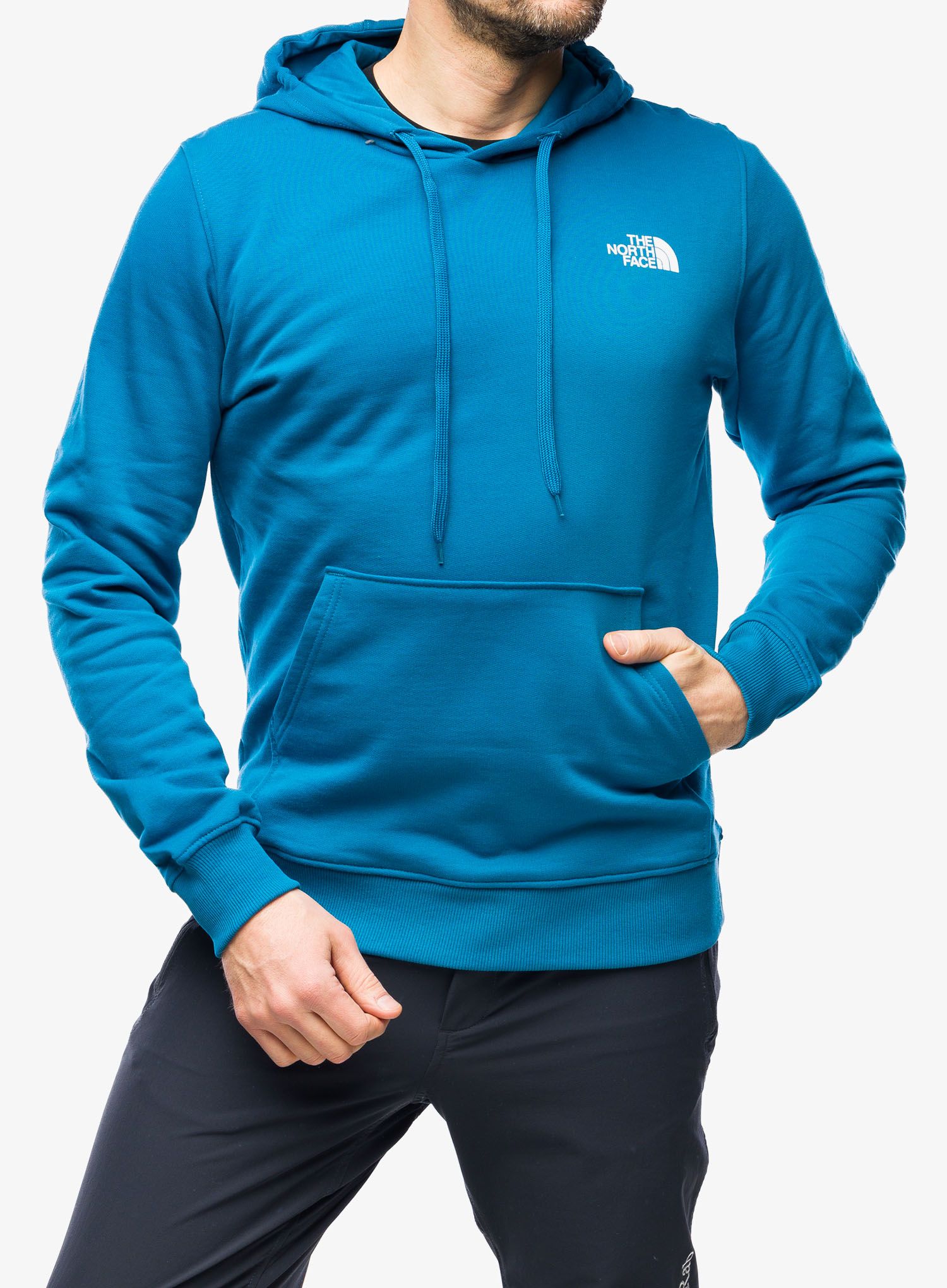 Mikina s kapucí The North Face Simple Dome Hoodie - adriatic blue