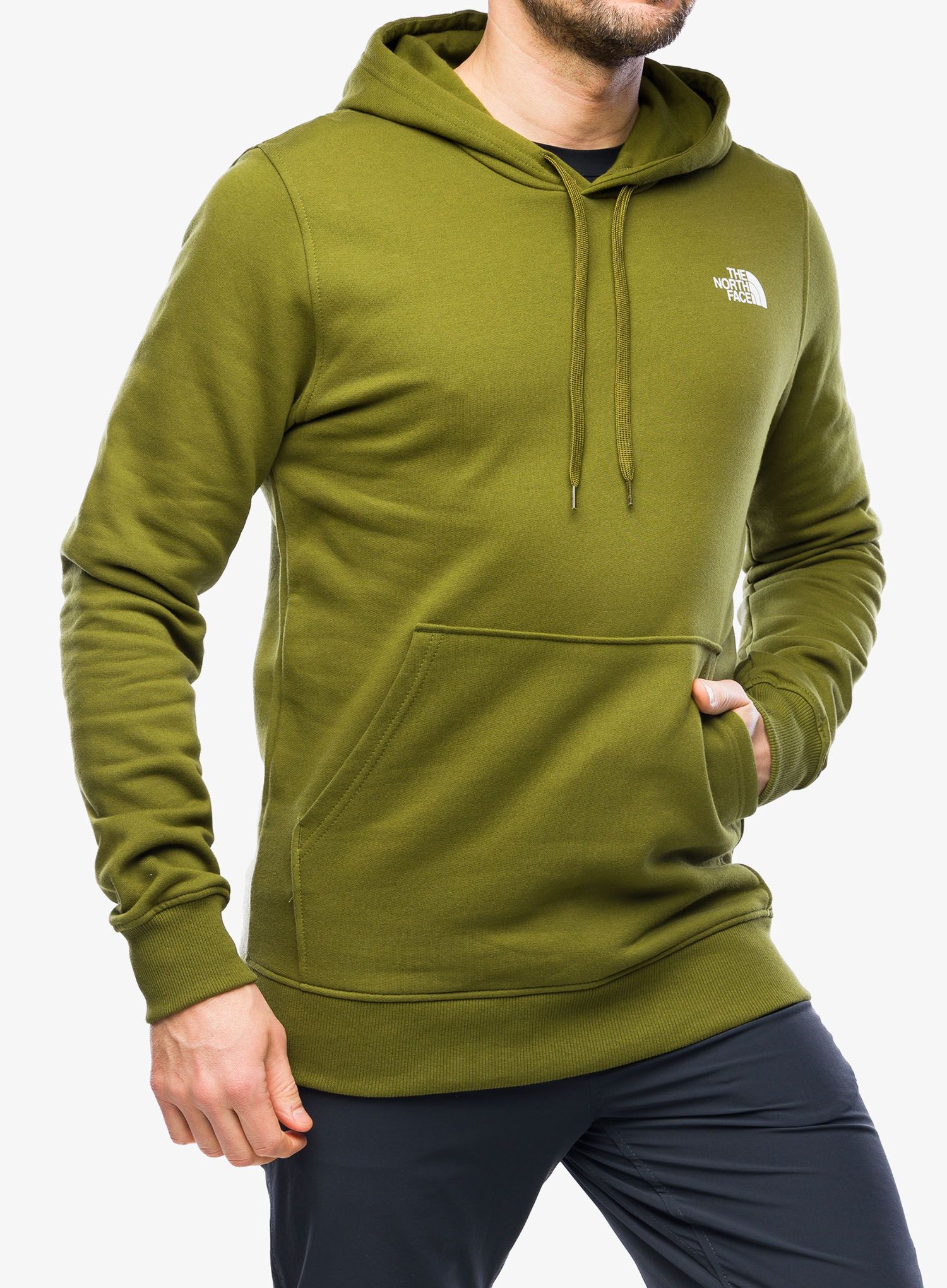 Mikina s kapucí The North Face Simple Dome Hoodie - forest olive