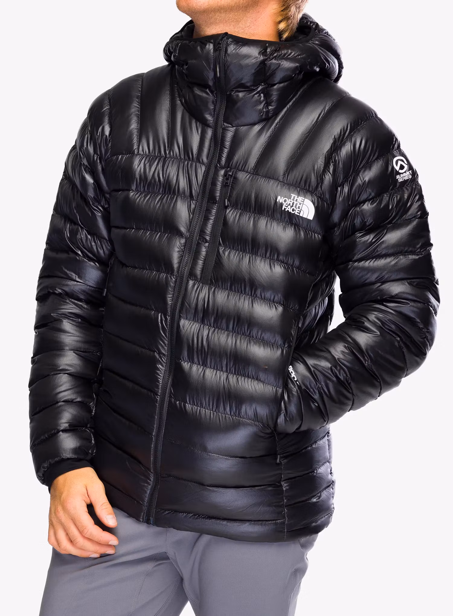 Péřová bunda The North Face Summit Breithorn Hoodie - tnf black