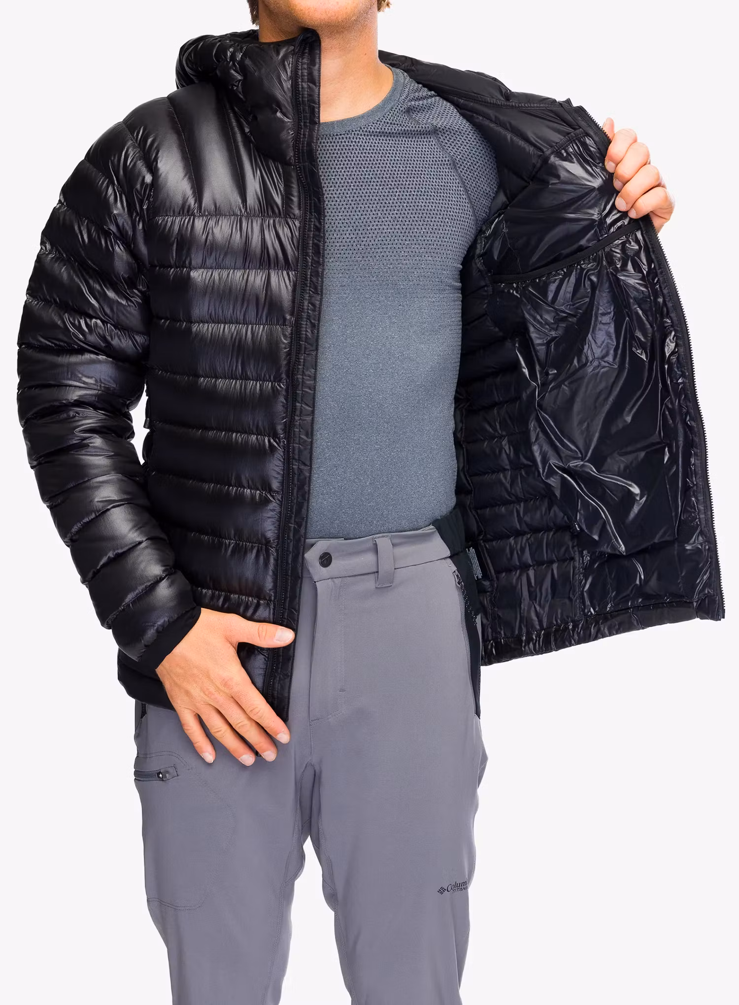 Péřová bunda The North Face Summit Breithorn Hoodie - tnf black