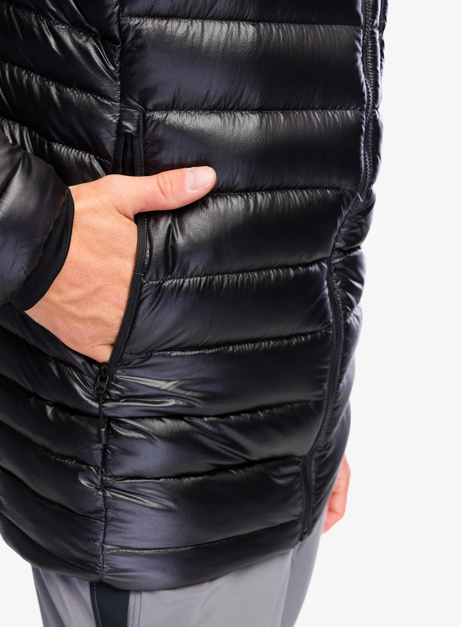 Péřová bunda The North Face Summit Breithorn Hoodie - tnf black