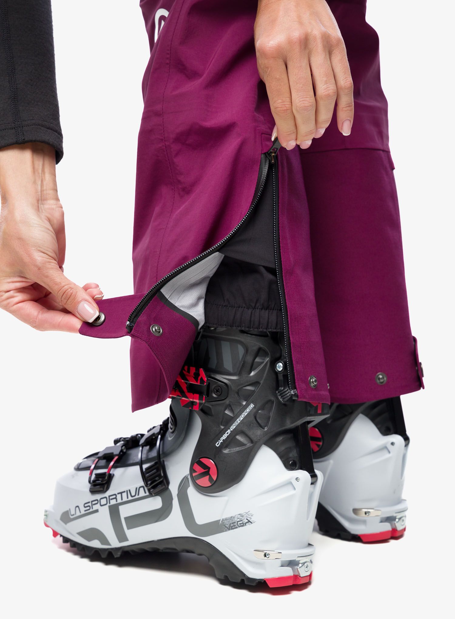 Nepromokavé kalhoty dámské The North Face Summit Chamlang FUTURELIGHT Pant - boysenberry