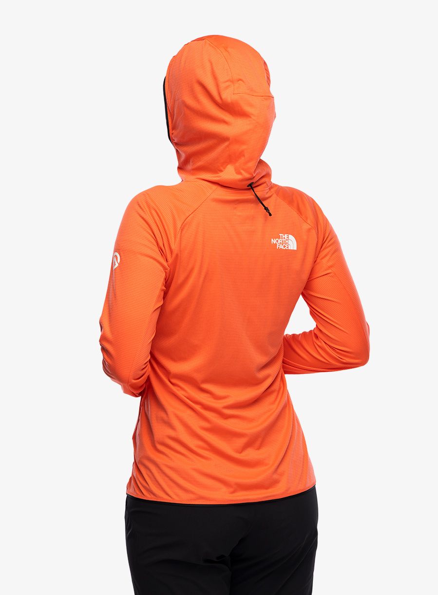 Dámská mikina The North Face Summit Direct Sun Hoodie - radiant orange