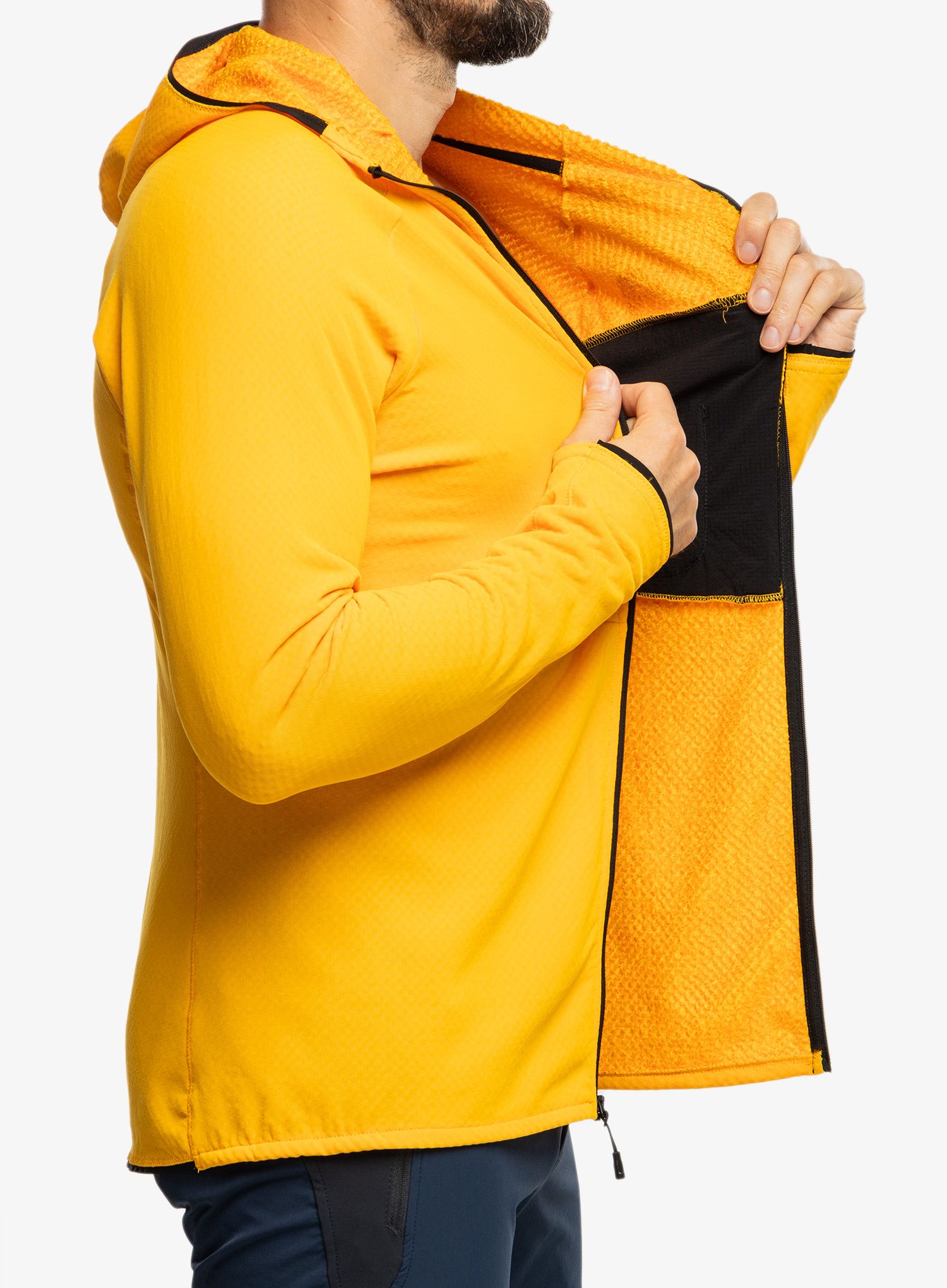 Fleece mikina The North Face Summit FutureFleece FZ Hoodie - summit gold