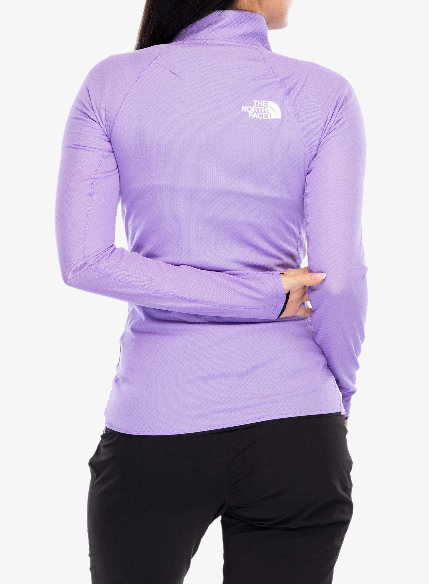 Hybridní bunda dámská The North Face Summit Futurefleece Hybrid Jacket - peak purple/purple granite