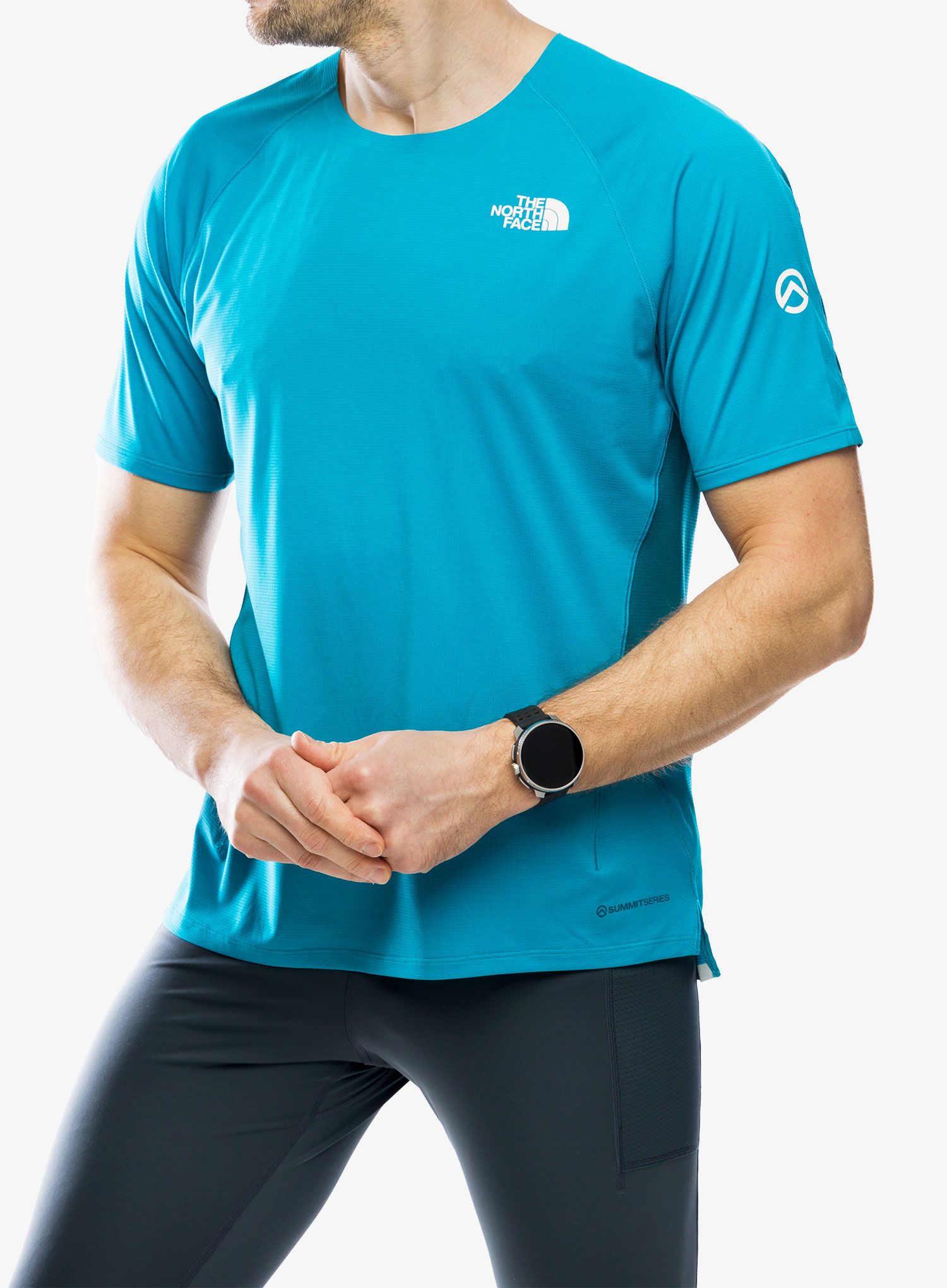 Běžecké tričko The North Face Summit High Trail Run S/S - slate/blue