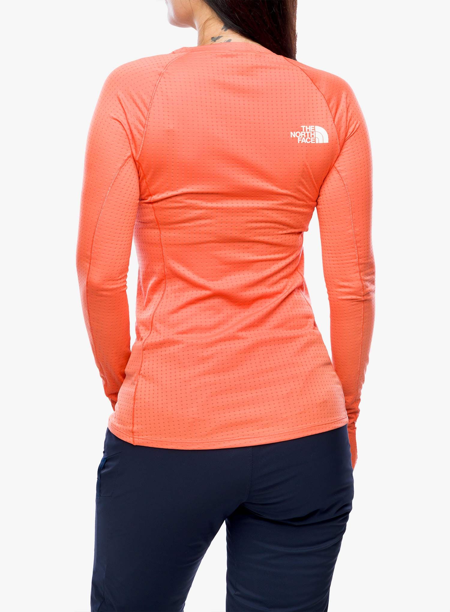 Dámská mikina The North Face Summit Pro 120 Crew - orange