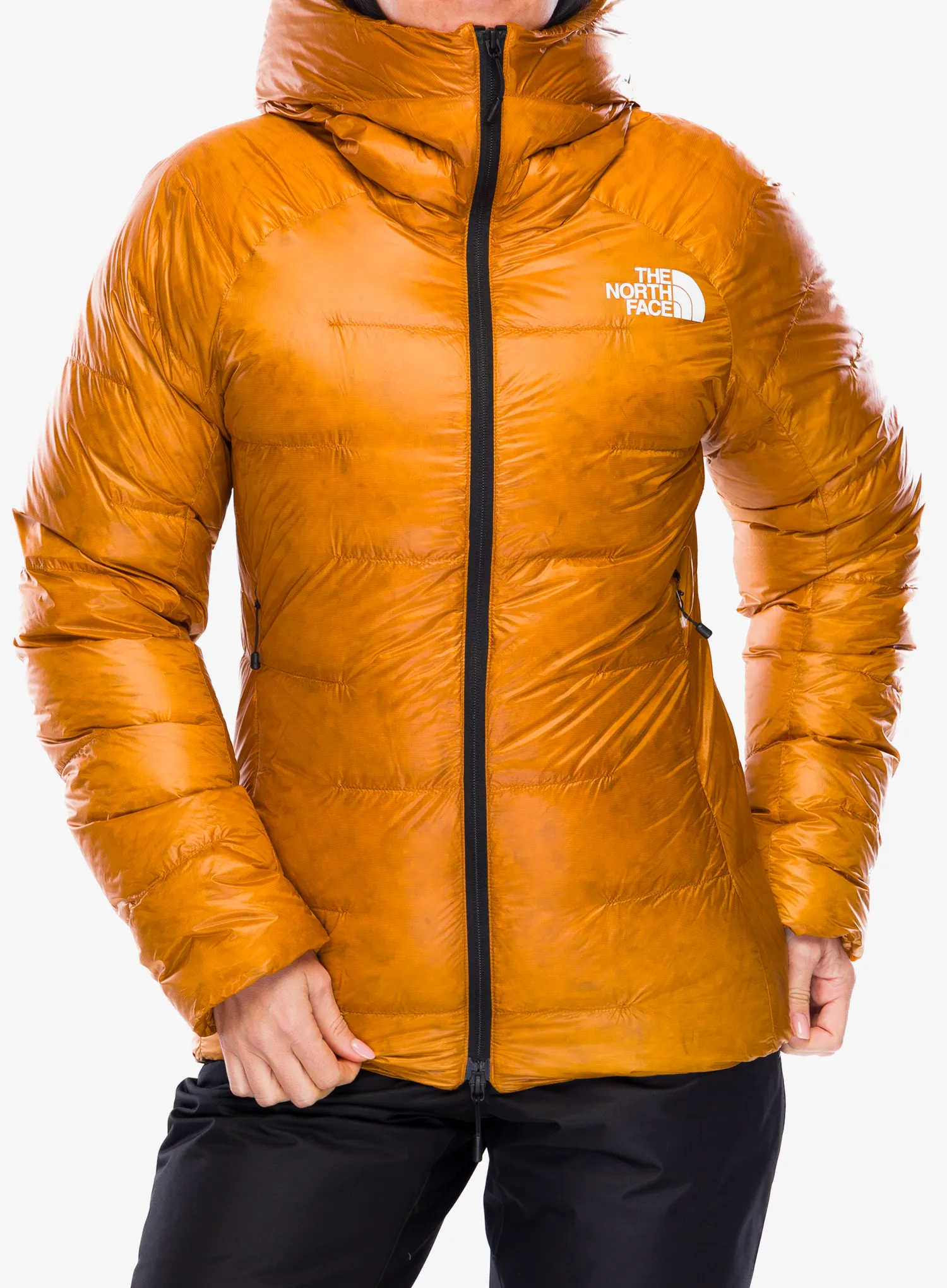 Dámská péřová bunda The North Face Summit Pumori Down Parka - iron citrus