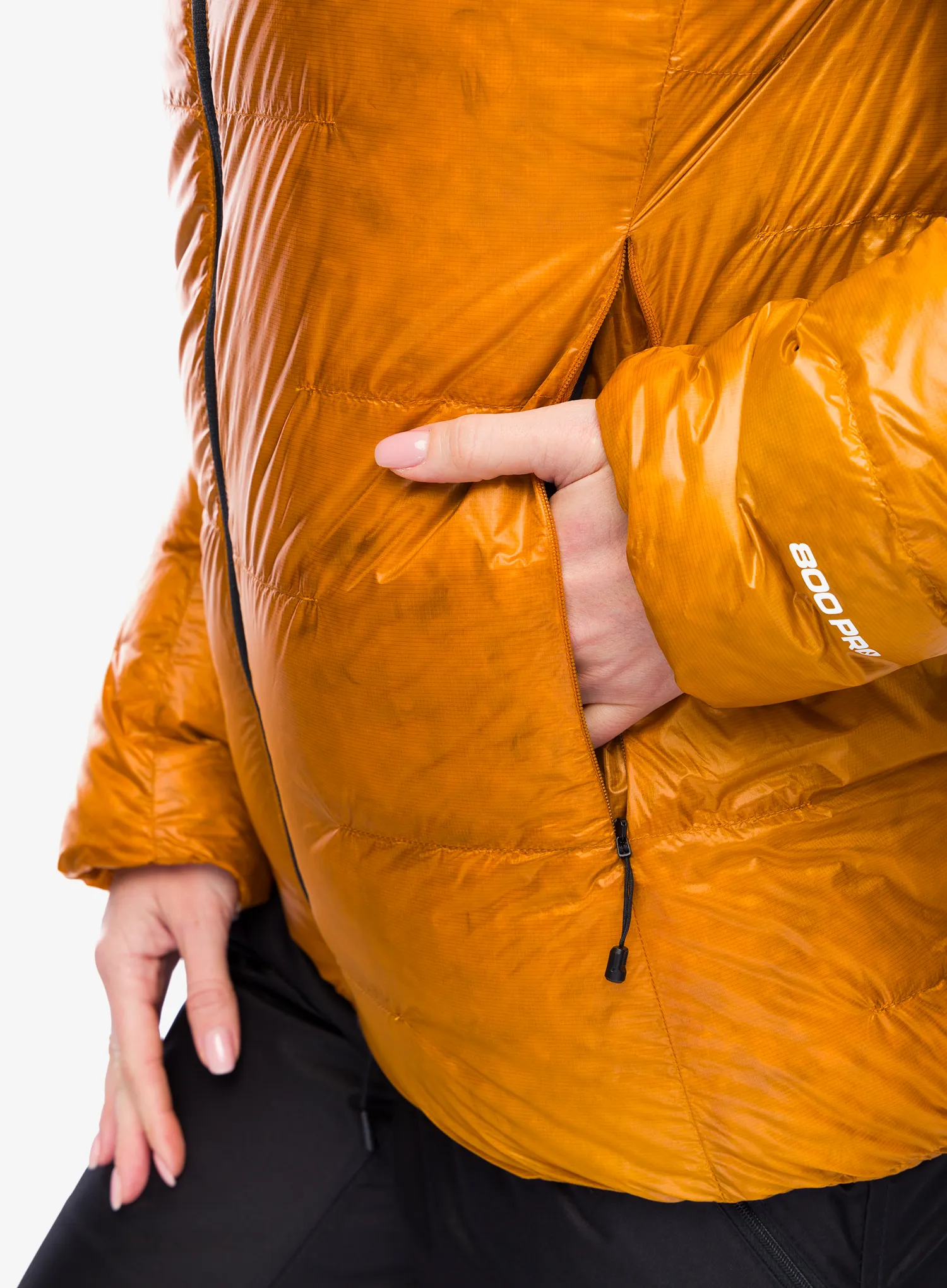 Dámská péřová bunda The North Face Summit Pumori Down Parka - iron citrus