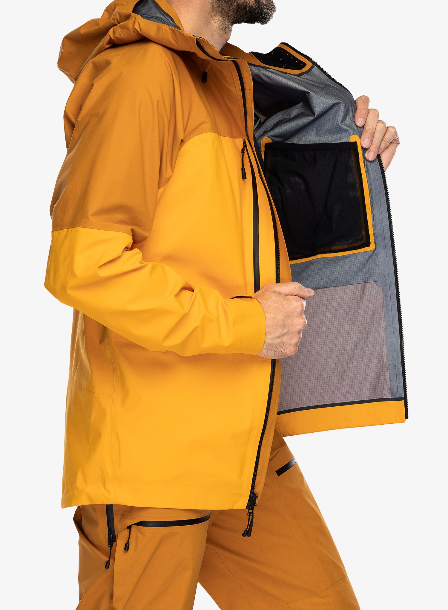 GORE TEX bunda The North Face Summit Pumori GTX Pro Jacket - gold/citrine