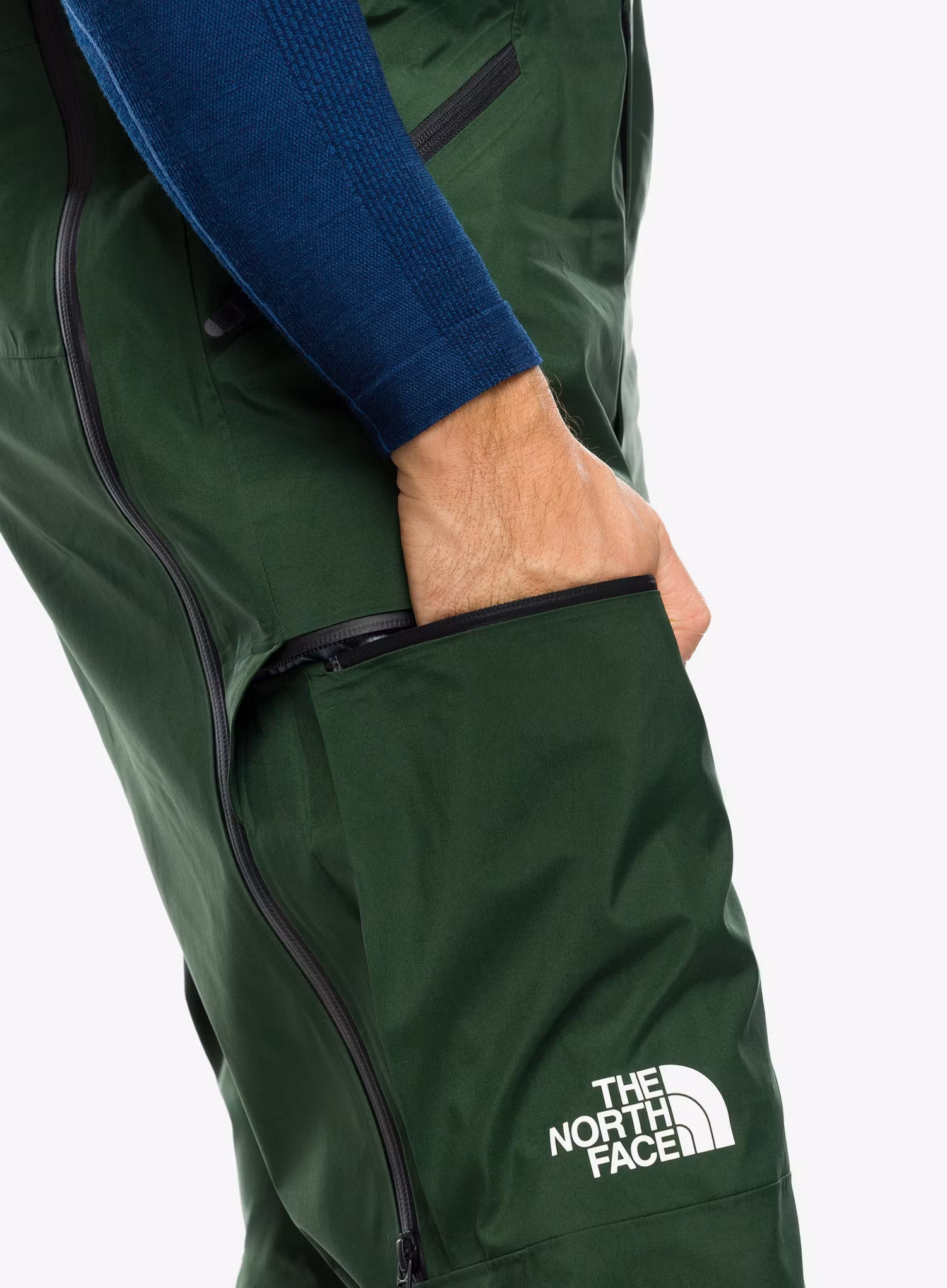 Membránové kalhoty The North Face Summit Tsirku GTX Pro Bib - pine needle