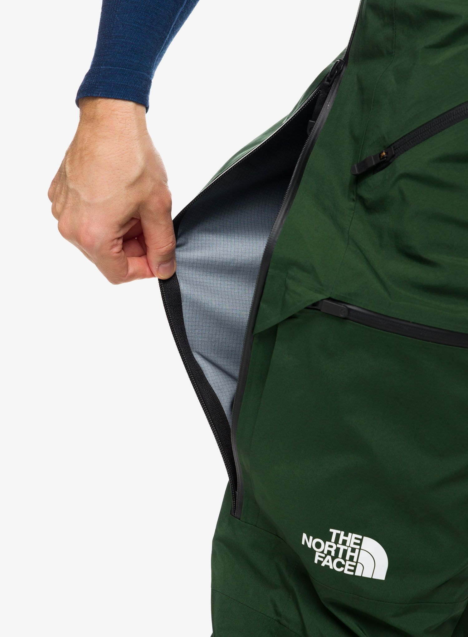Membránové kalhoty The North Face Summit Tsirku GTX Pro Bib - pine needle