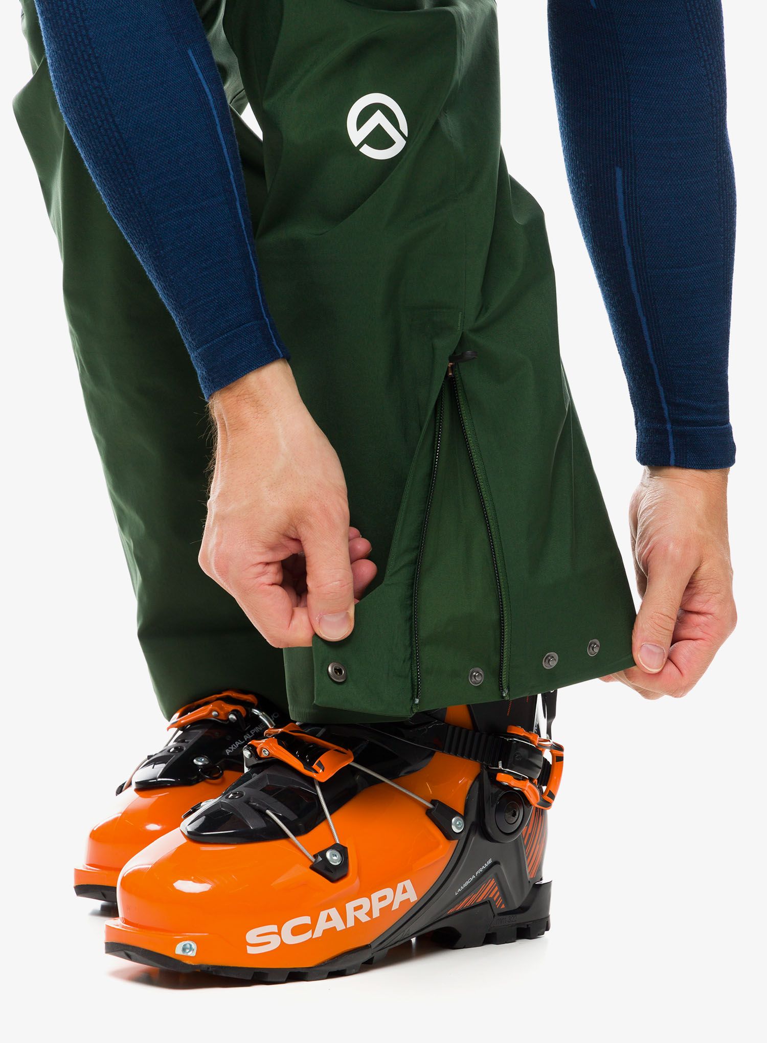 Membránové kalhoty The North Face Summit Tsirku GTX Pro Bib - pine needle