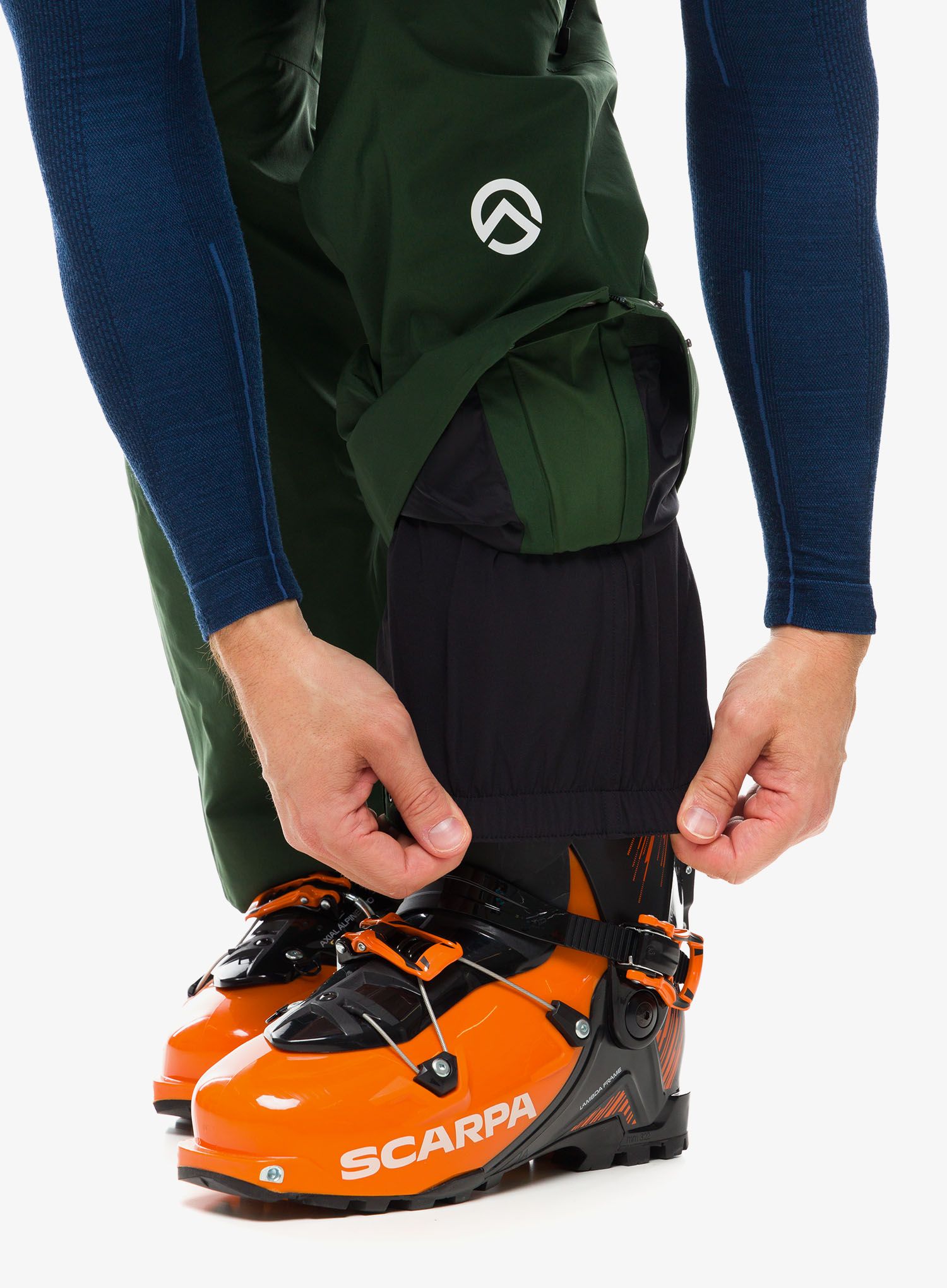 Membránové kalhoty The North Face Summit Tsirku GTX Pro Bib - pine needle