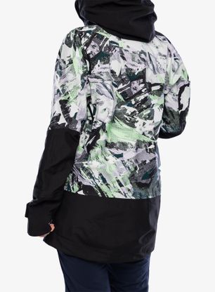 Dámská bunda The North Face Summit Verbier FUTURELIGHT Jacket - print/blk