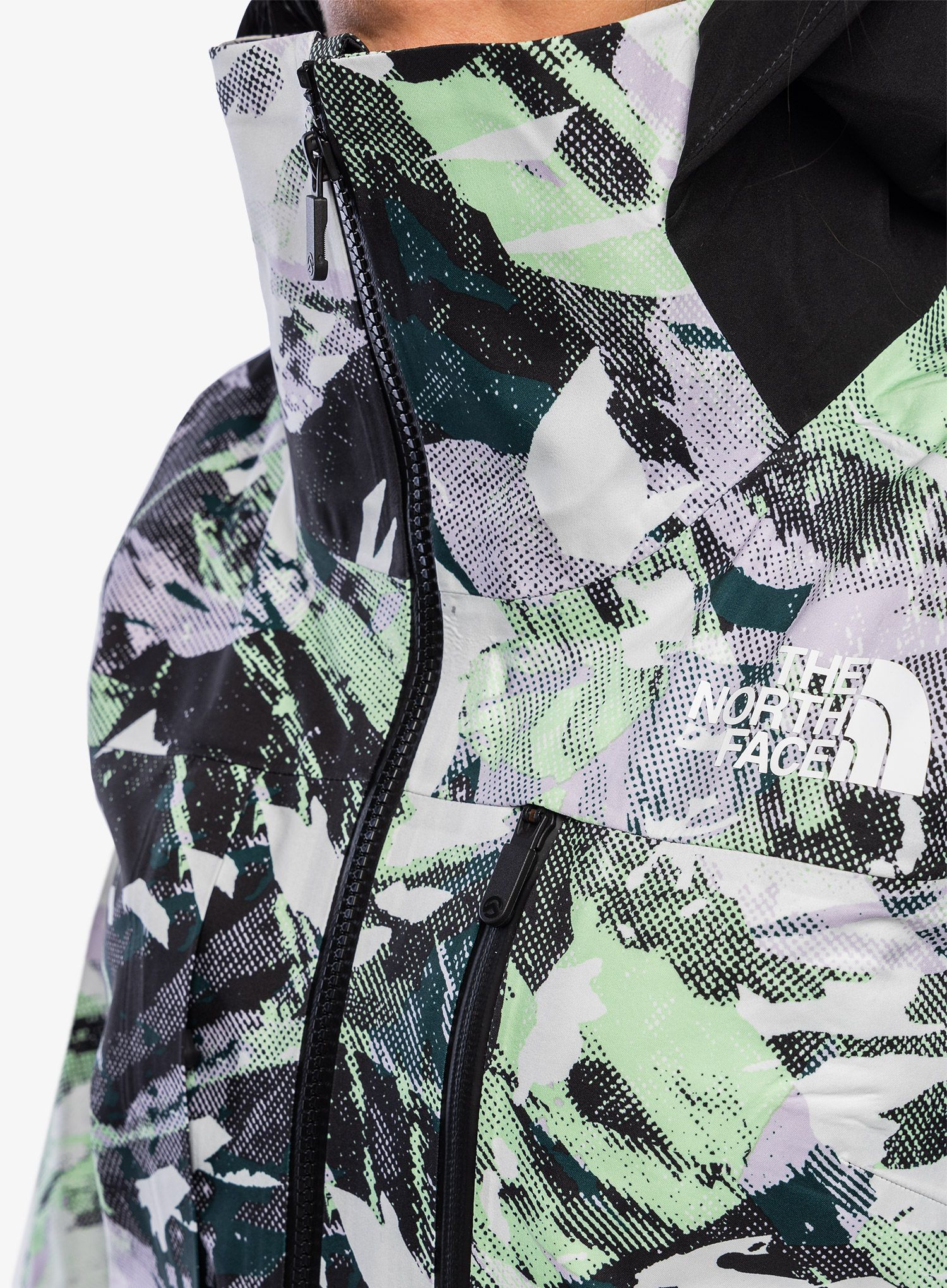 Dámská bunda The North Face Summit Verbier FUTURELIGHT Jacket - print/blk