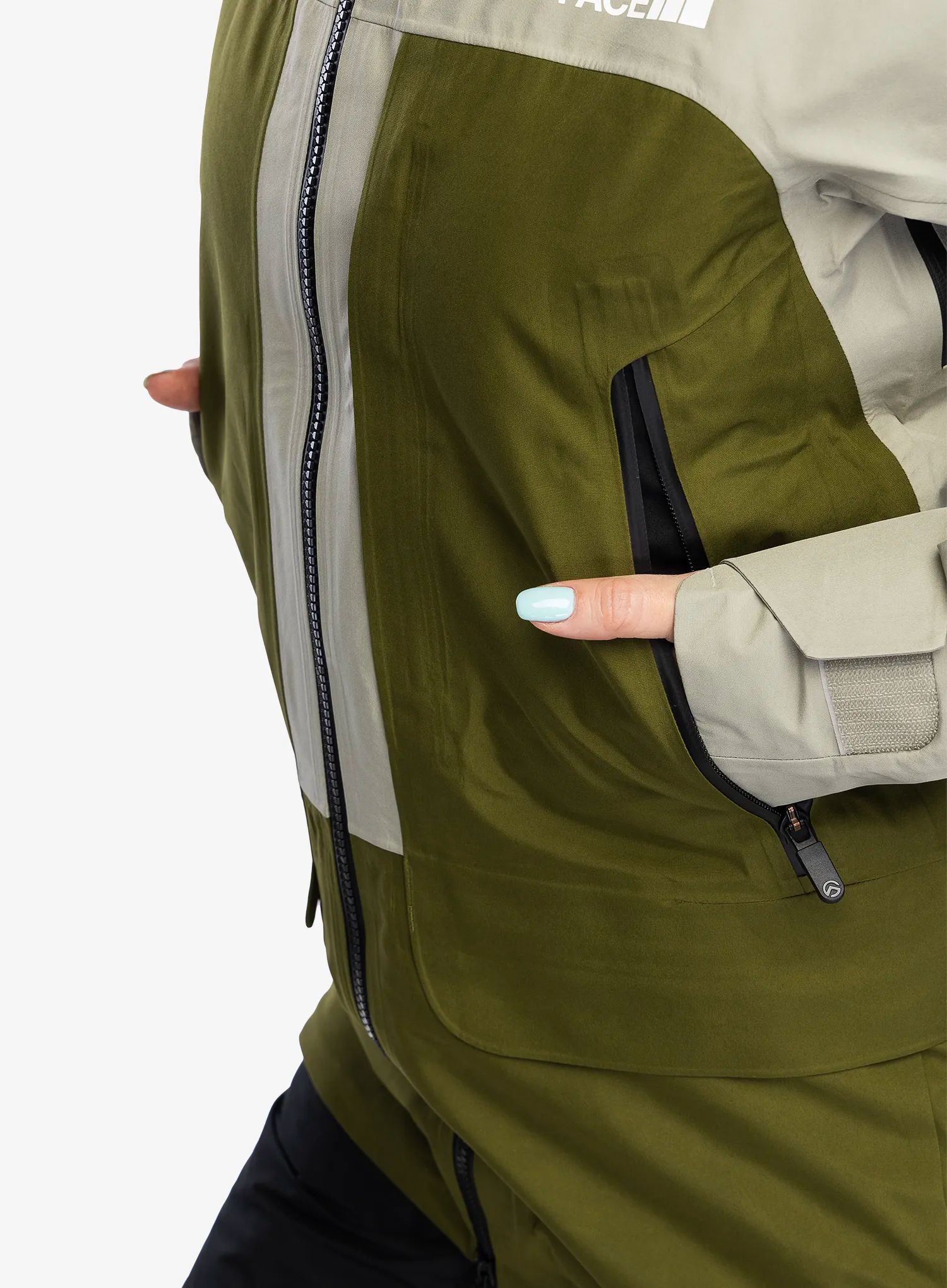 GORE TEX bunda dámská The North Face Summit Verbier GTX Jacket - clay grey/forest olive