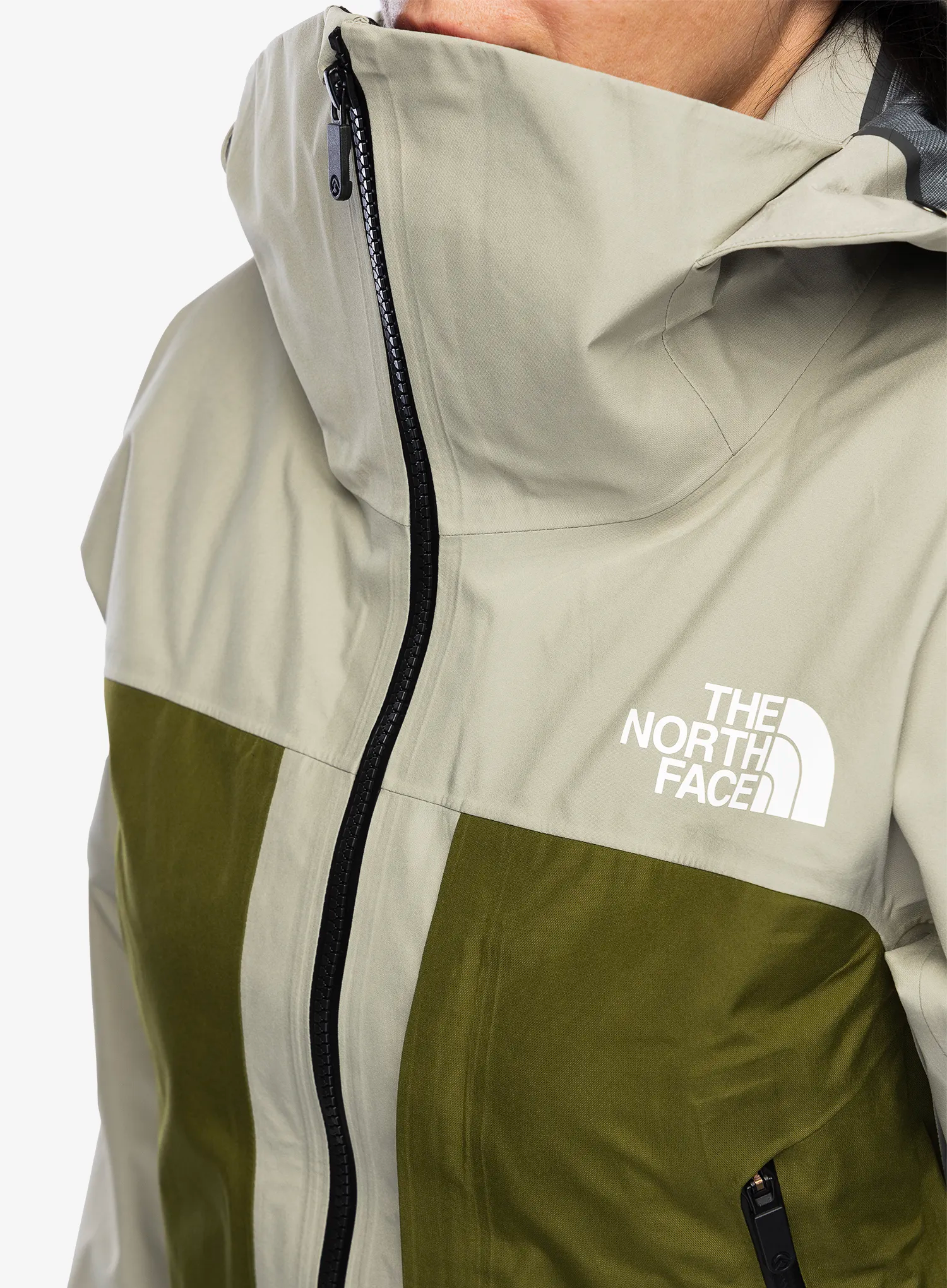 GORE TEX bunda dámská The North Face Summit Verbier GTX Jacket - clay grey/forest olive