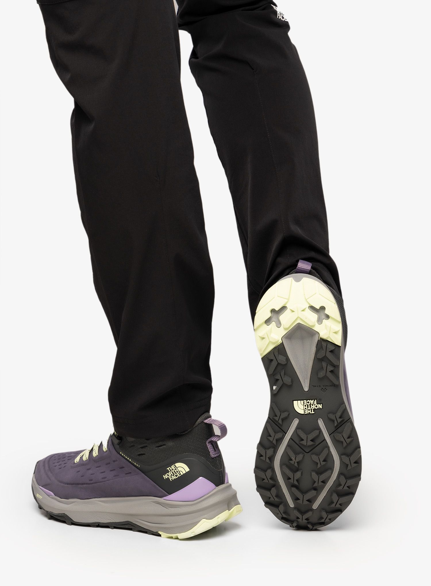 Dámské boty The North Face Vectiv Exploris 2 Mid FUTURELIGHT LTHR - lunar/grey