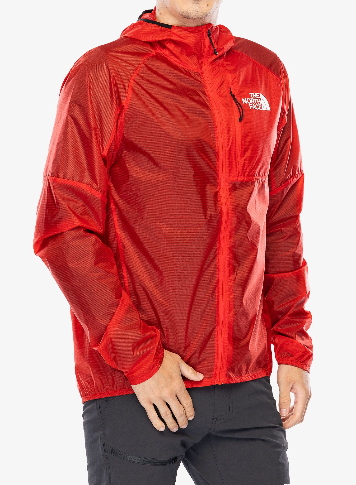 Větrovka The North Face Windstream Shell - high risk red