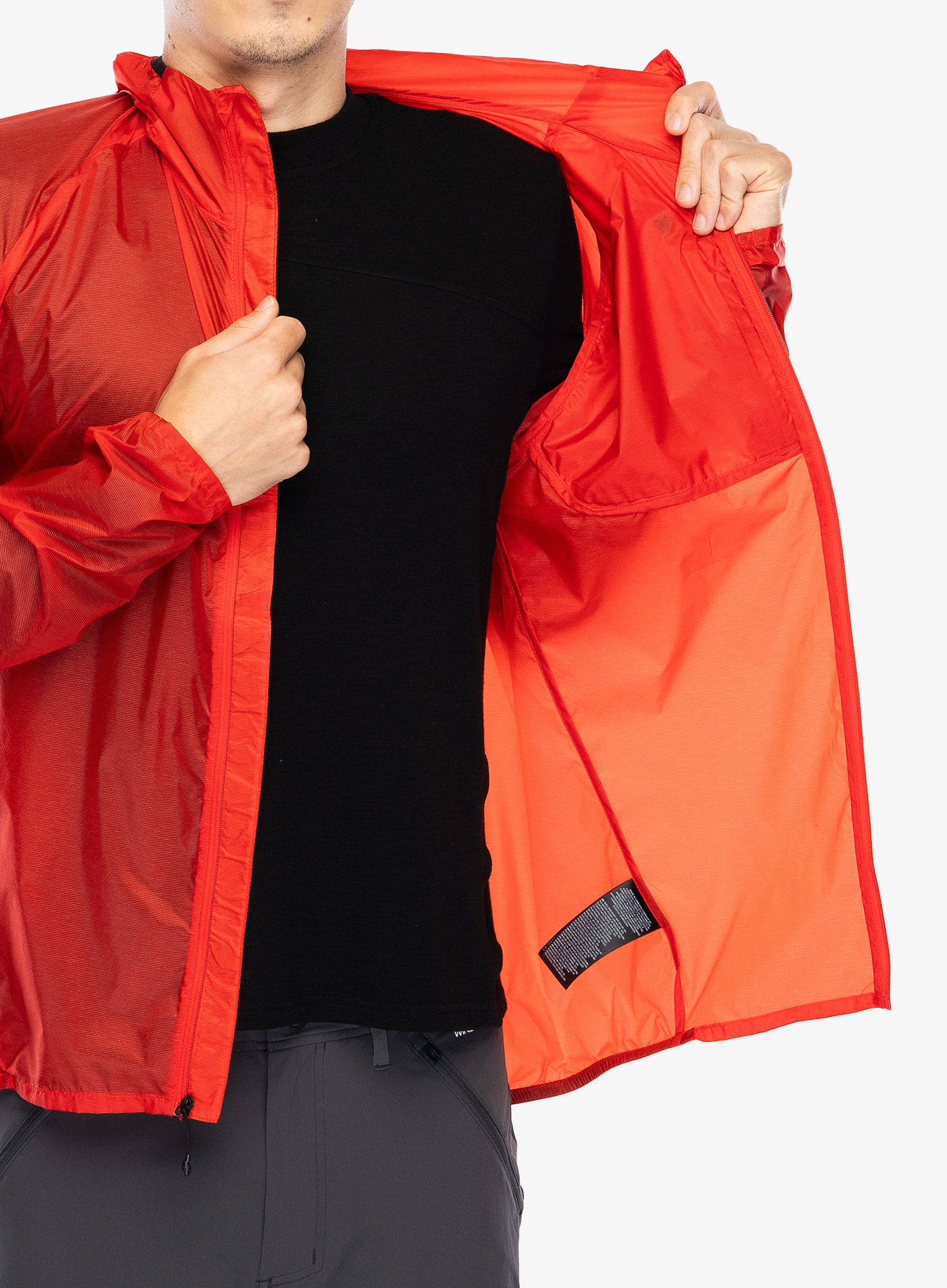 Větrovka The North Face Windstream Shell - high risk red