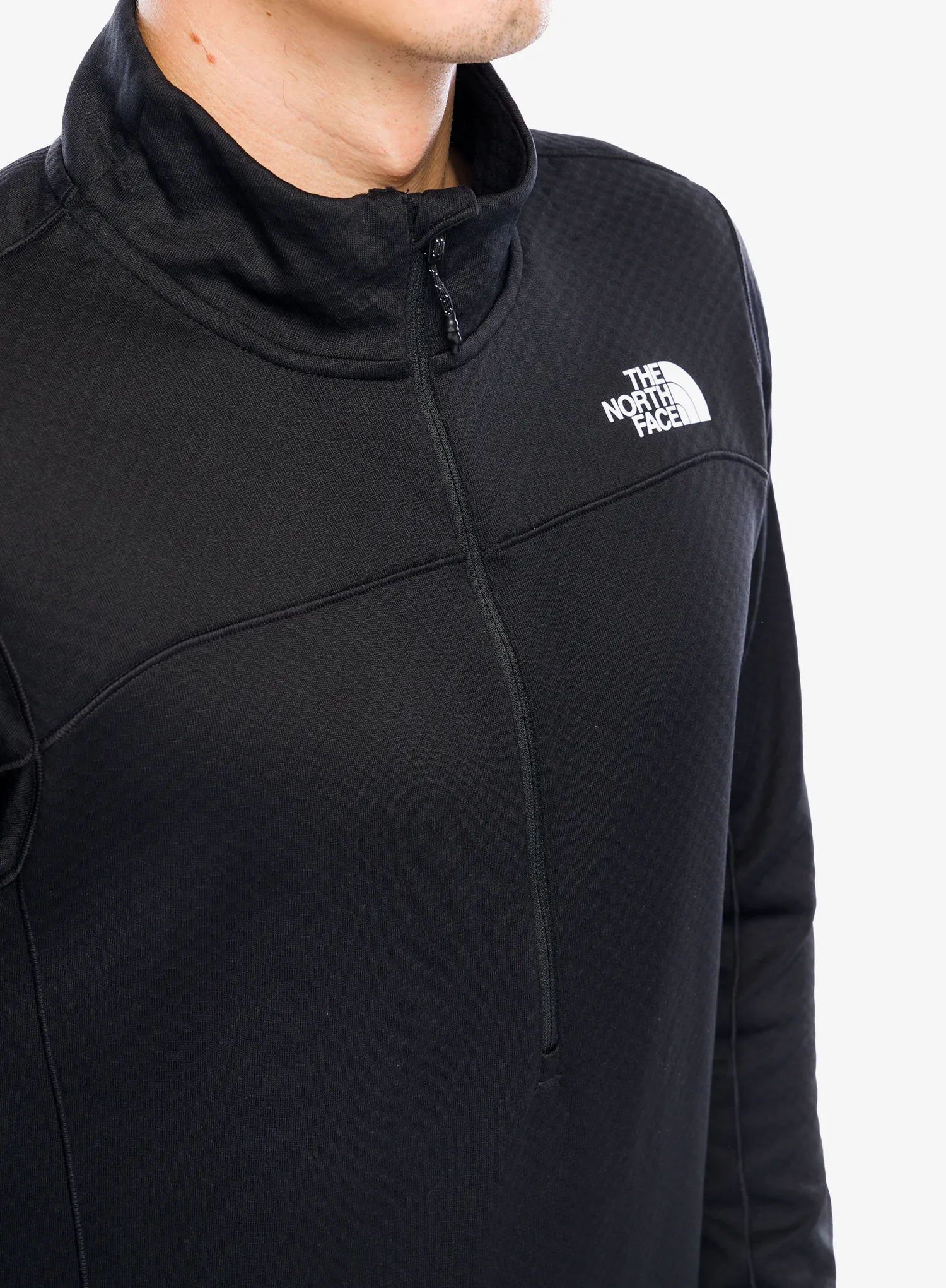 Mikina bez kapuce The North Face Winter Warm Pro 1/4 Zip - tnf black