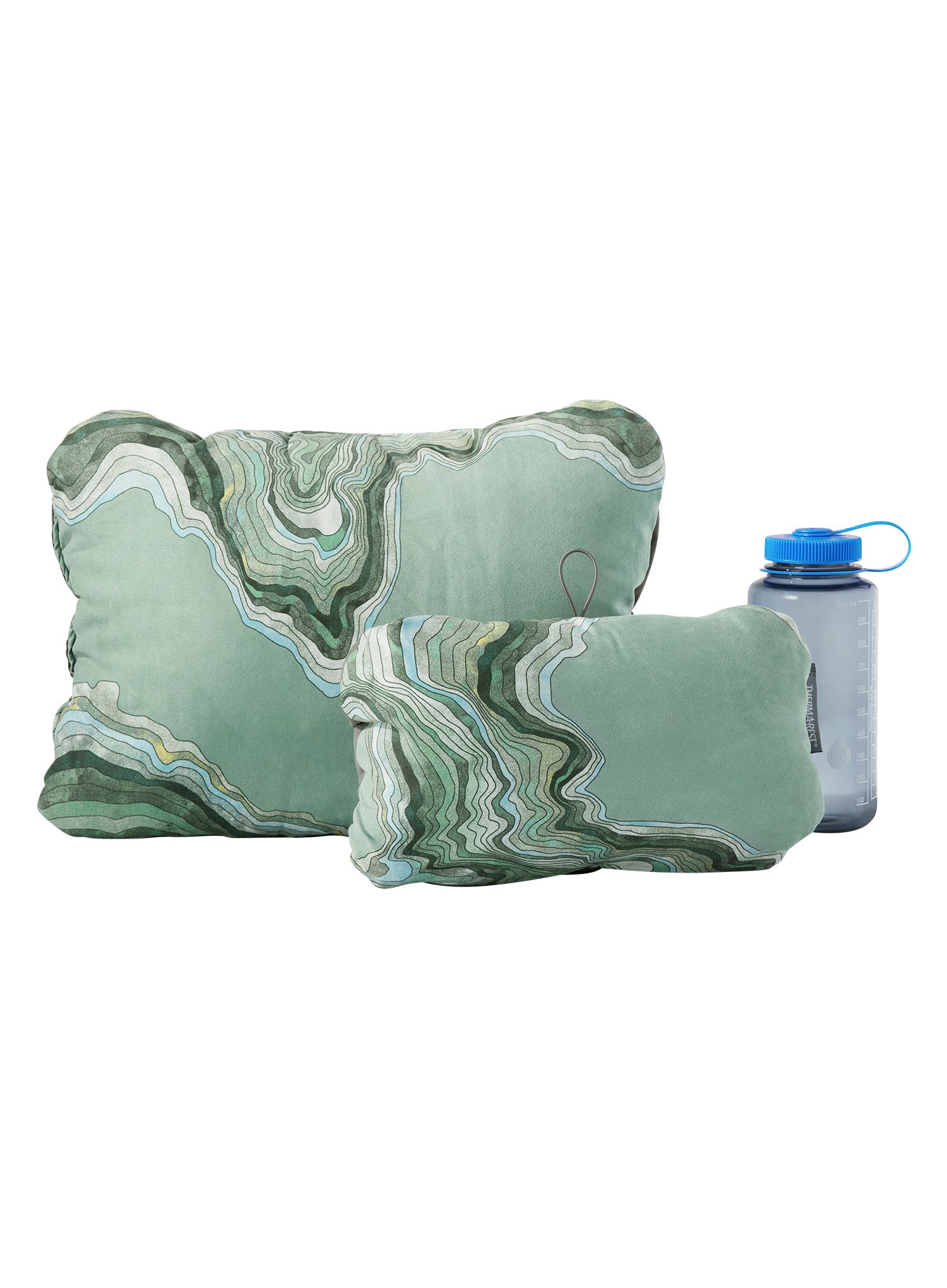 Cestovní polštářek Therm a Rest Compressible Pillow Cinch S - topo wave