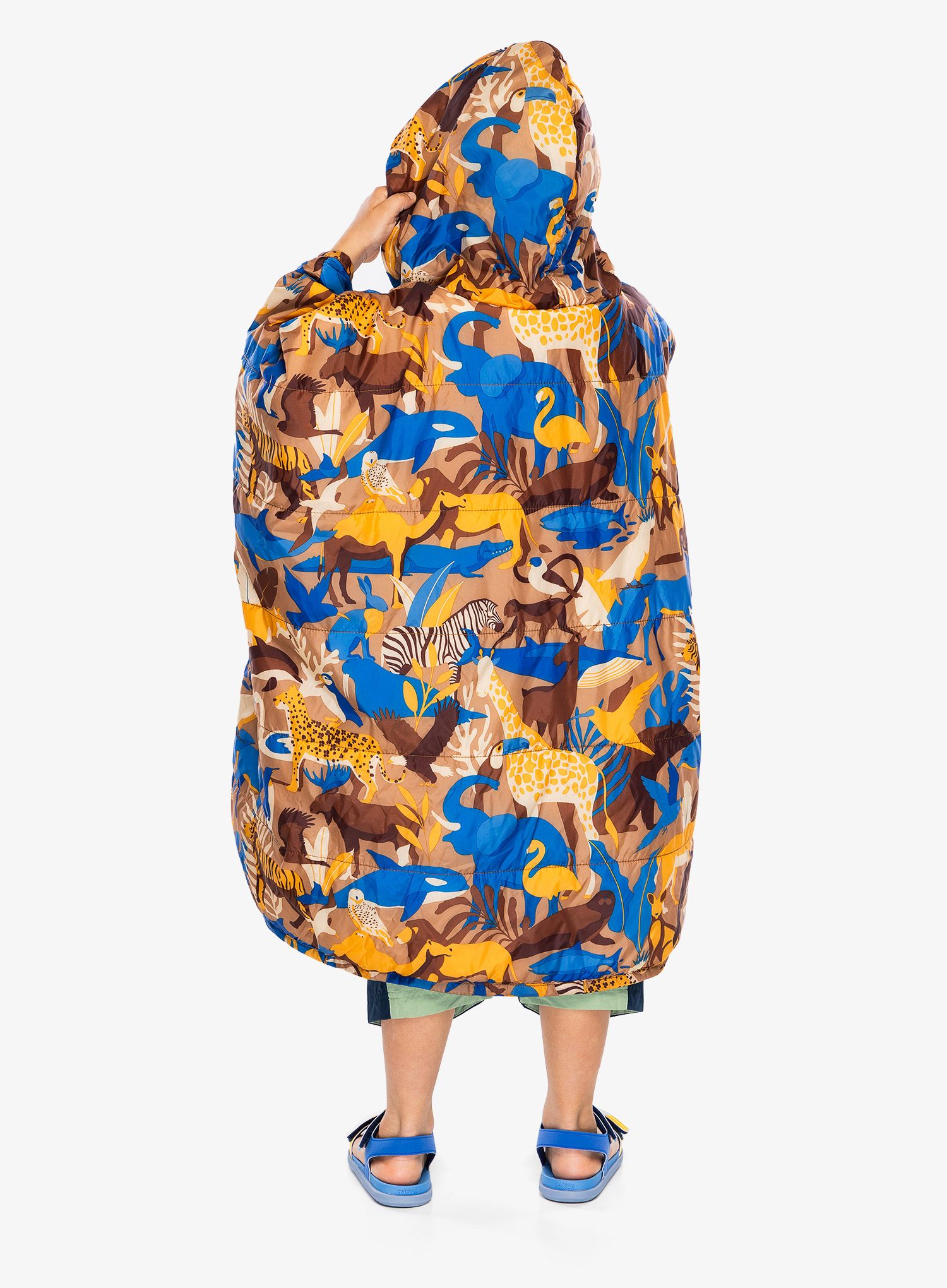 Turistická pláštěnka Therm a Rest Honcho Poncho Kids - animal
