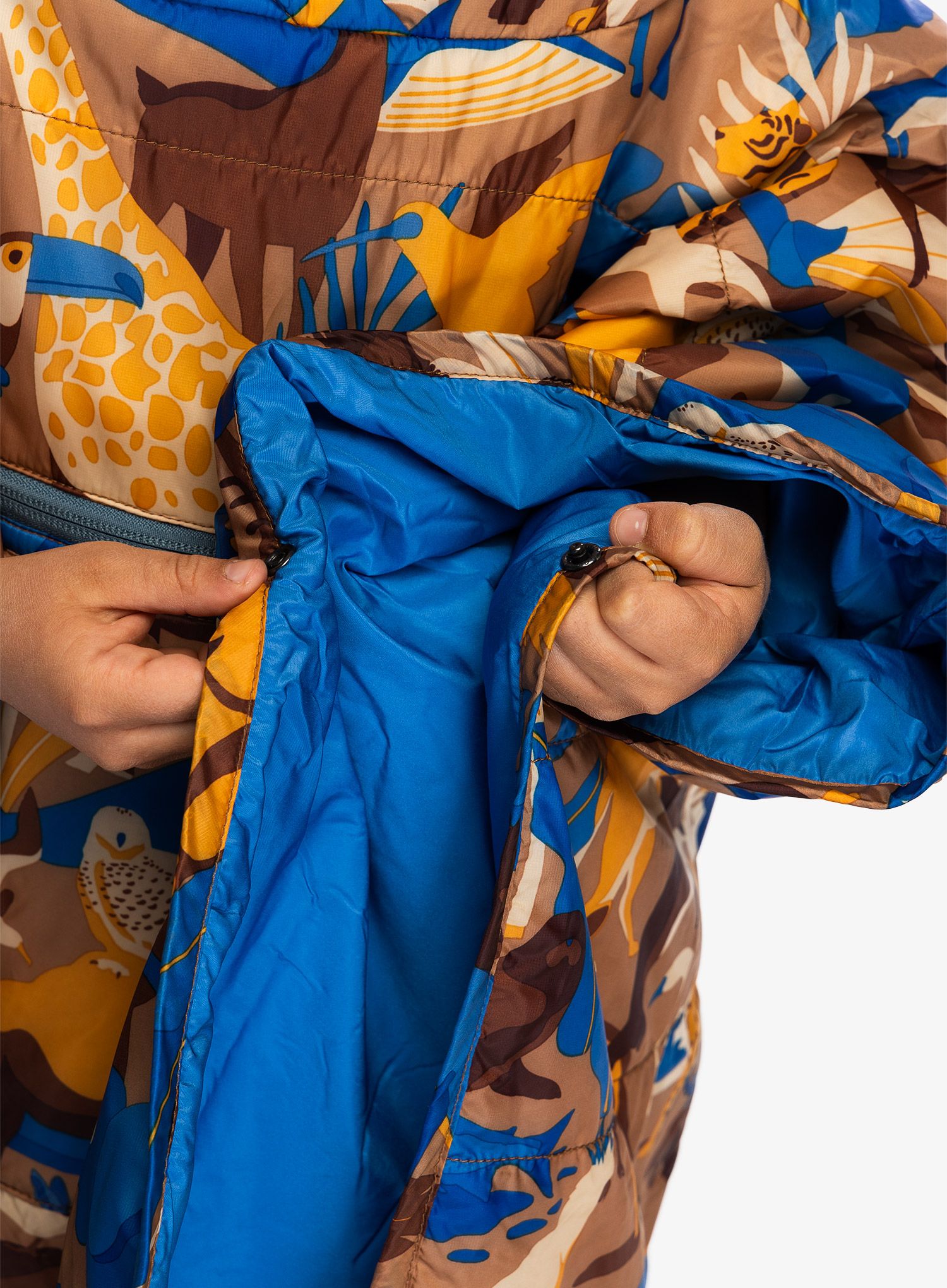 Turistická pláštěnka Therm a Rest Honcho Poncho Kids - animal