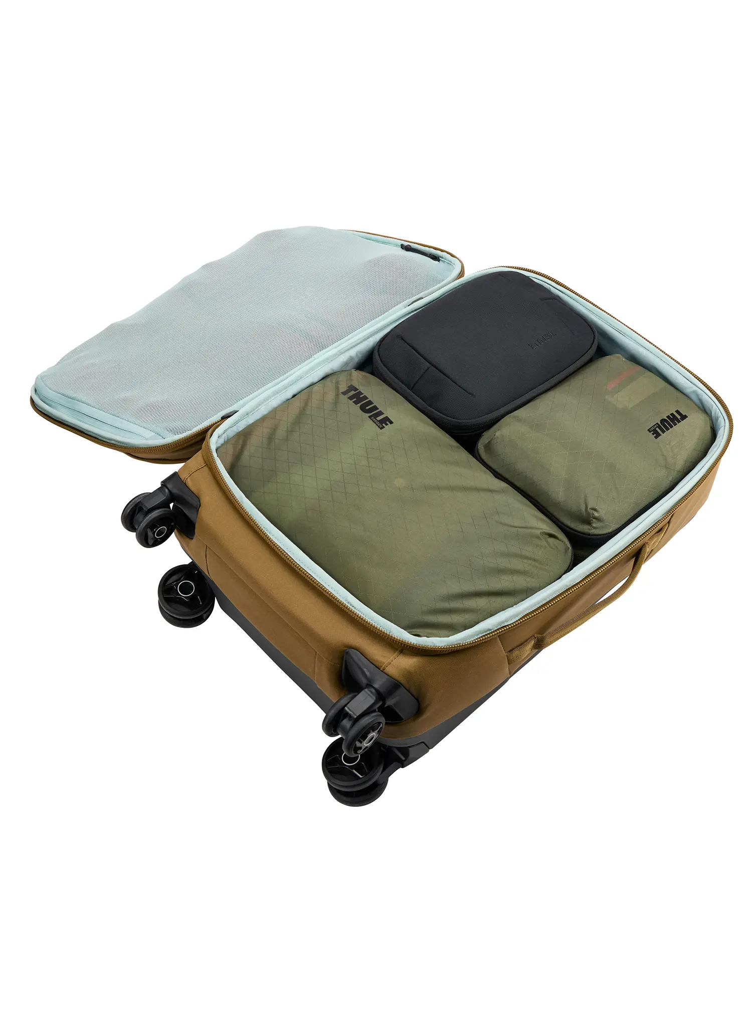 Sada organizérů Thule Compression Cube Set - soft green