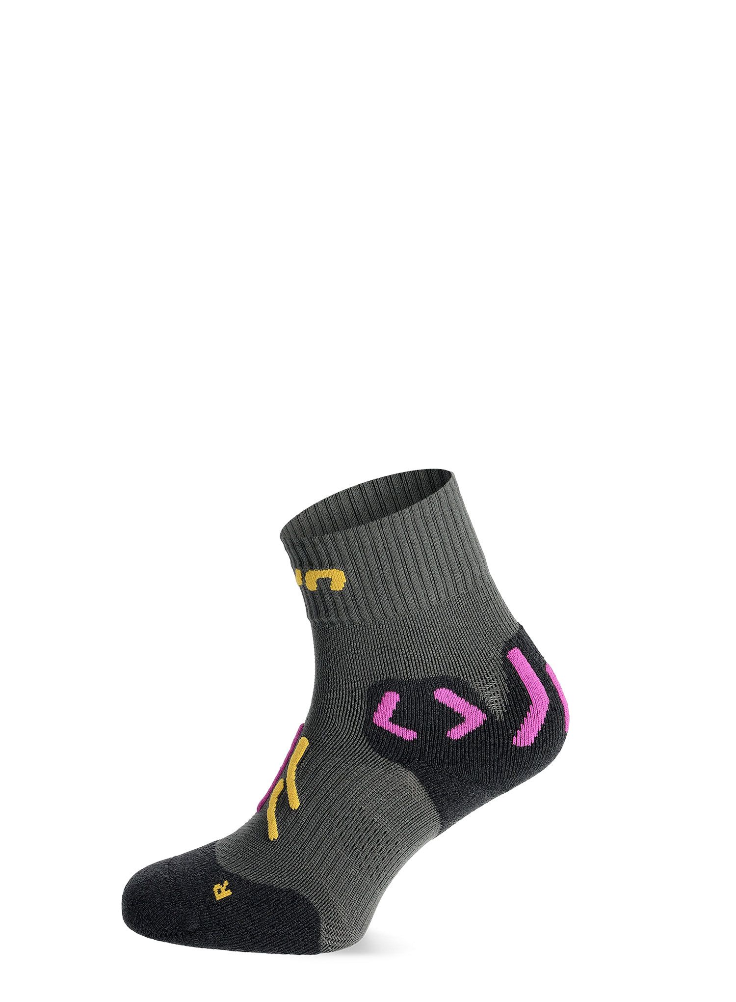 Dámské ponožky UYN Trekking Approach Low Cut Socks 2-Pack - grey/turquiose